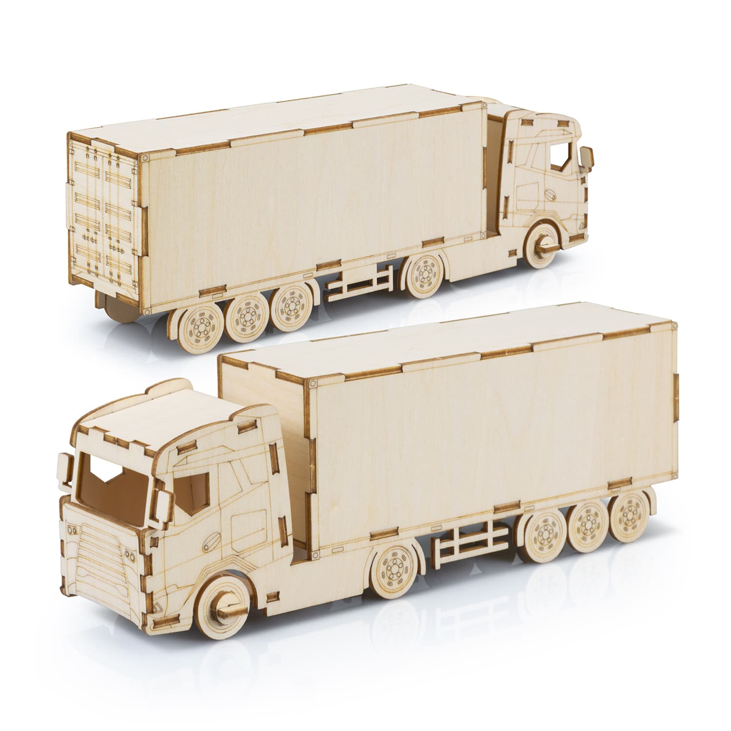 BRANDCRAFT Large Truck Wooden Model · Product view