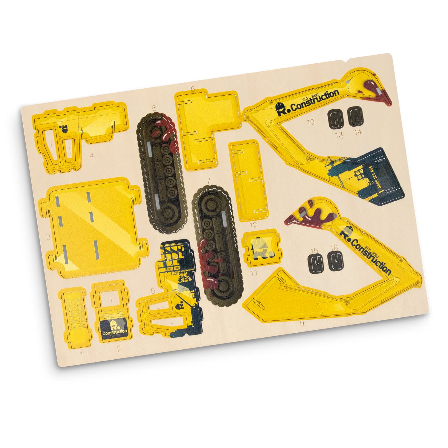 BRANDCRAFT Excavator Wooden Model · Product view
