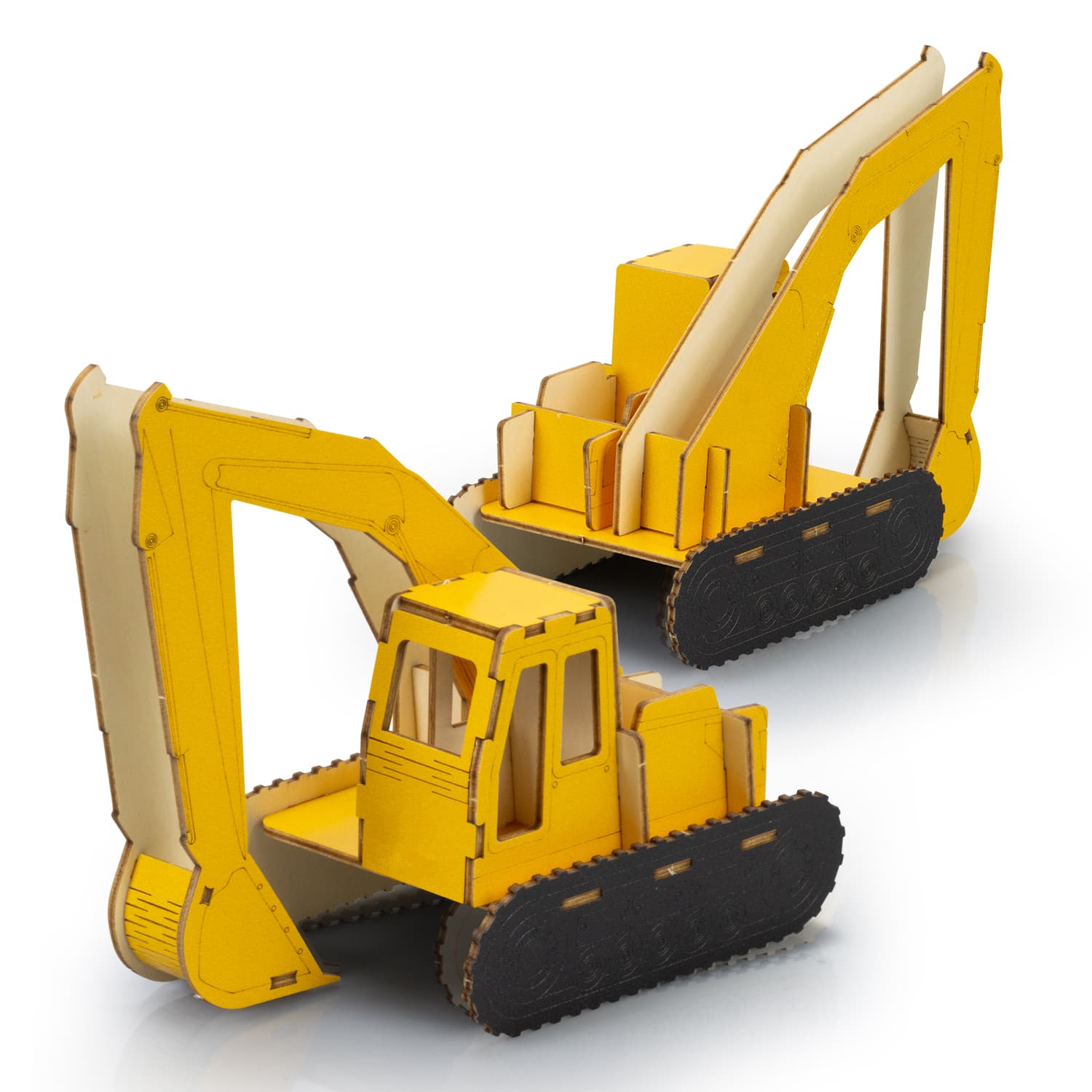 BRANDCRAFT Excavator Wooden Model · Product view