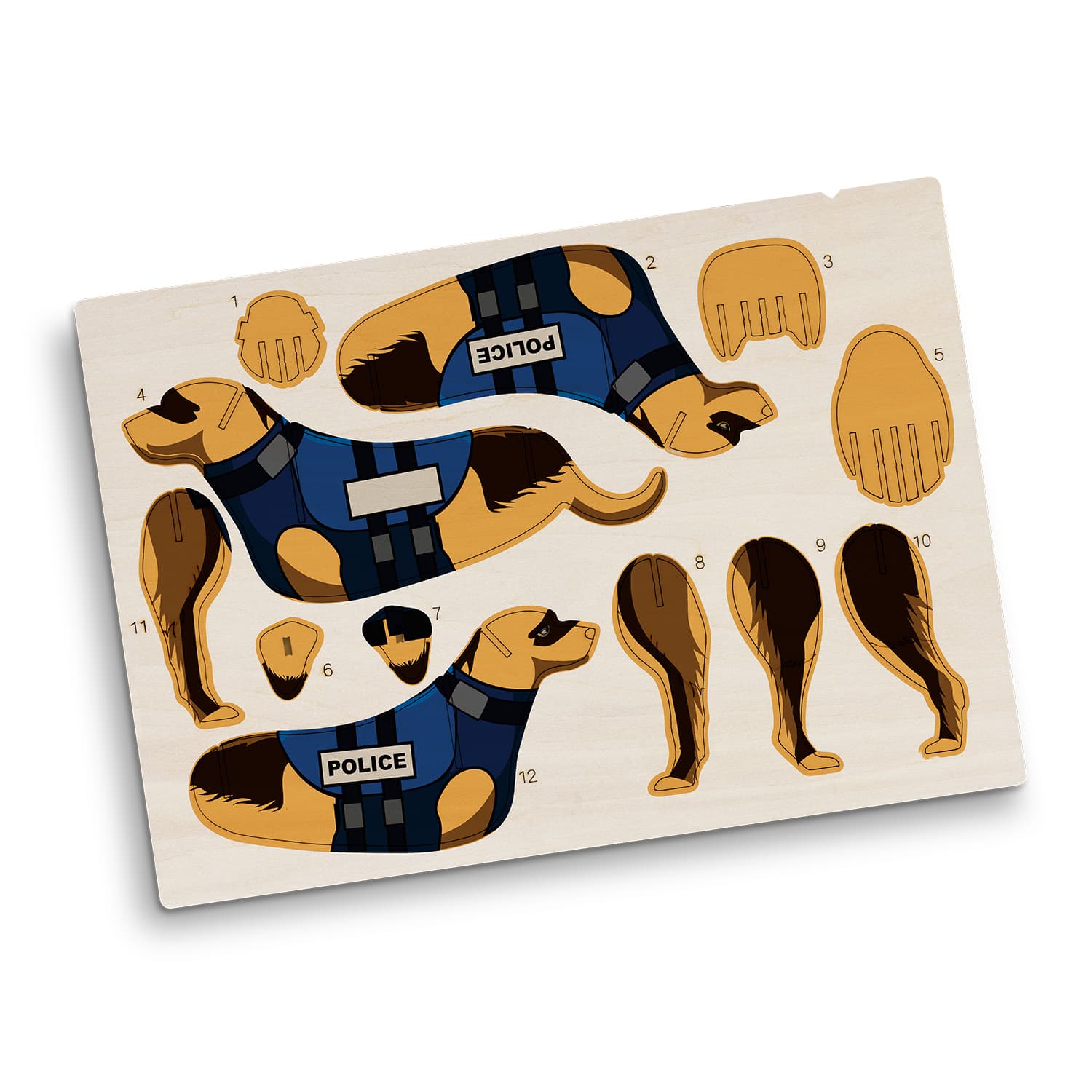 BRANDCRAFT Dog Wooden Model · Product view