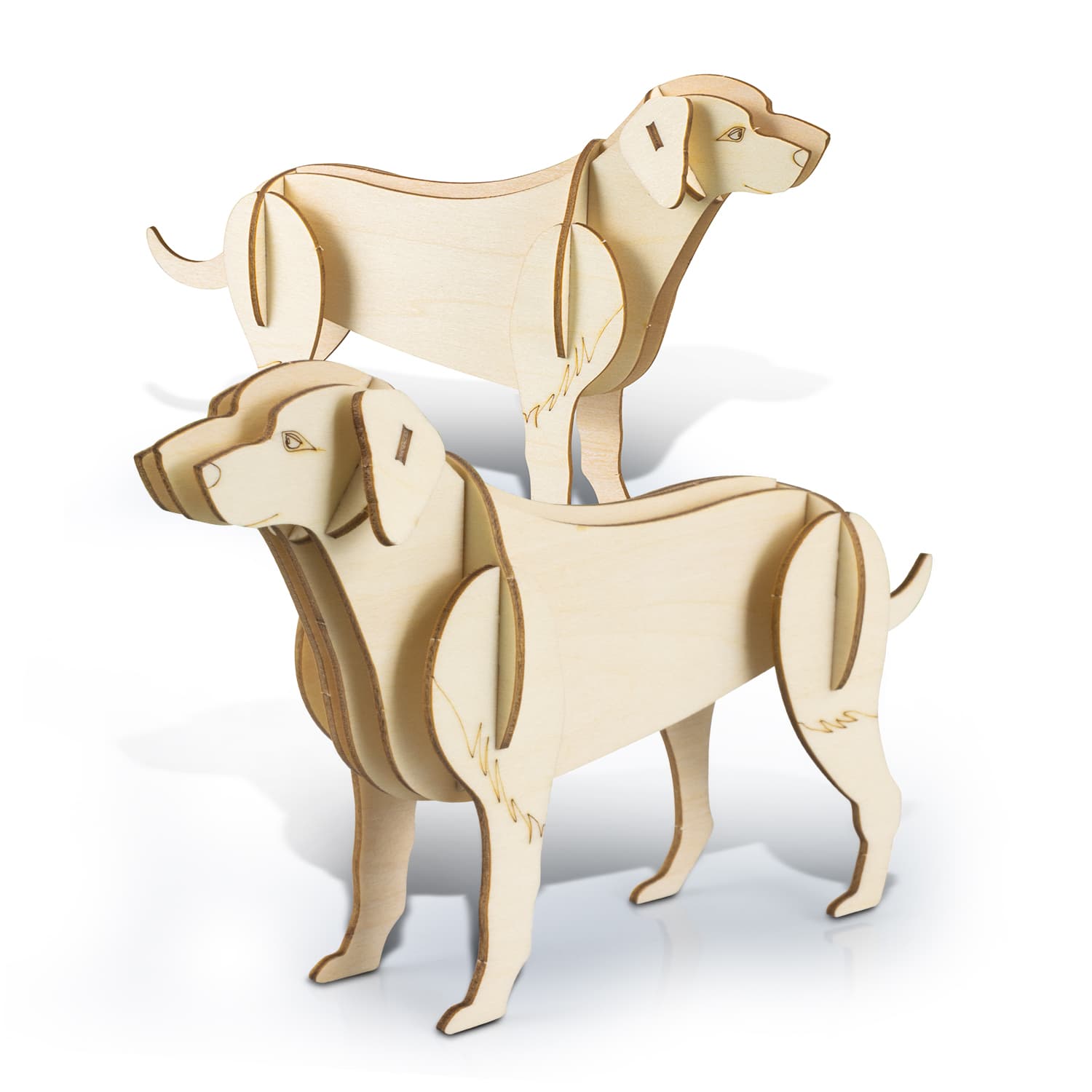 BRANDCRAFT Dog Wooden Model · Product view