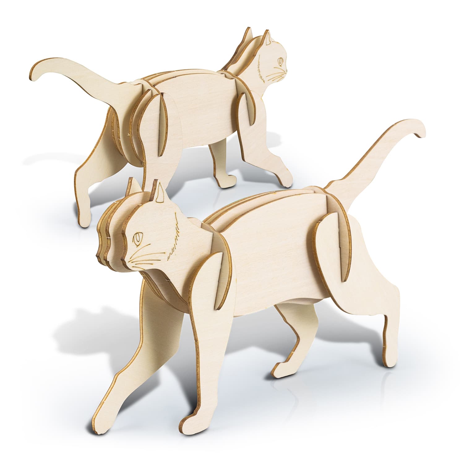 BRANDCRAFT Cat Wooden Model · Product view