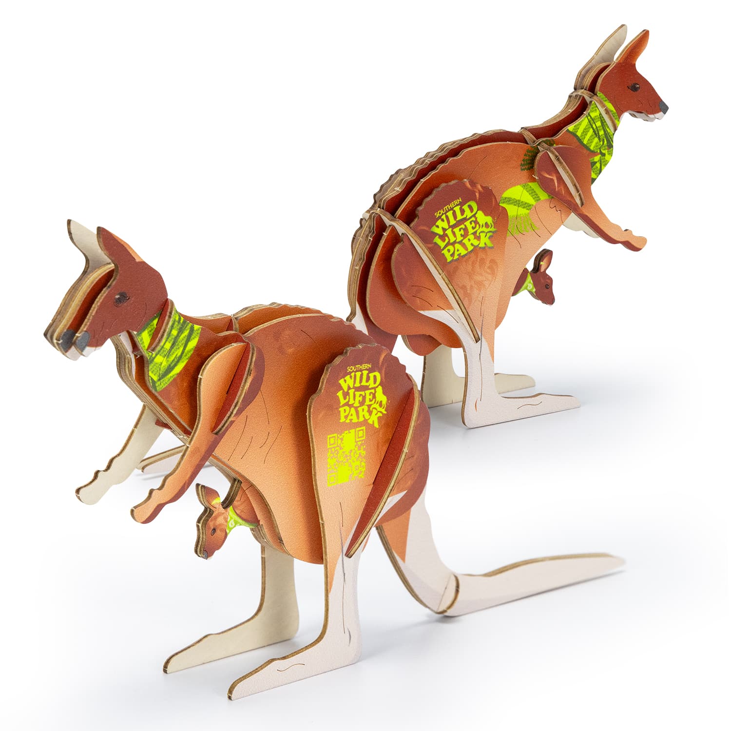 BRANDCRAFT Kangaroo Wooden Model · Product view