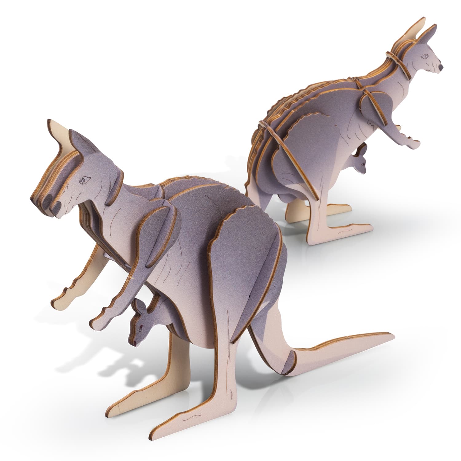 BRANDCRAFT Kangaroo Wooden Model · Product view
