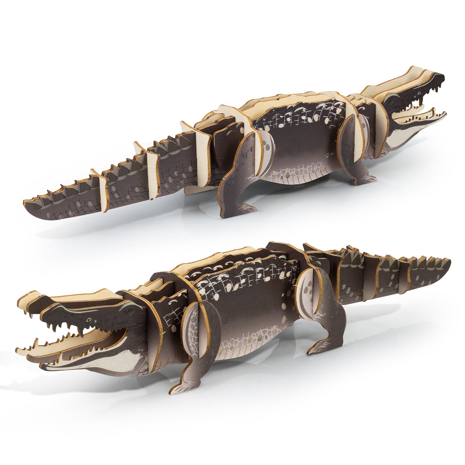 BRANDCRAFT Crocodile Wooden Model · Product view