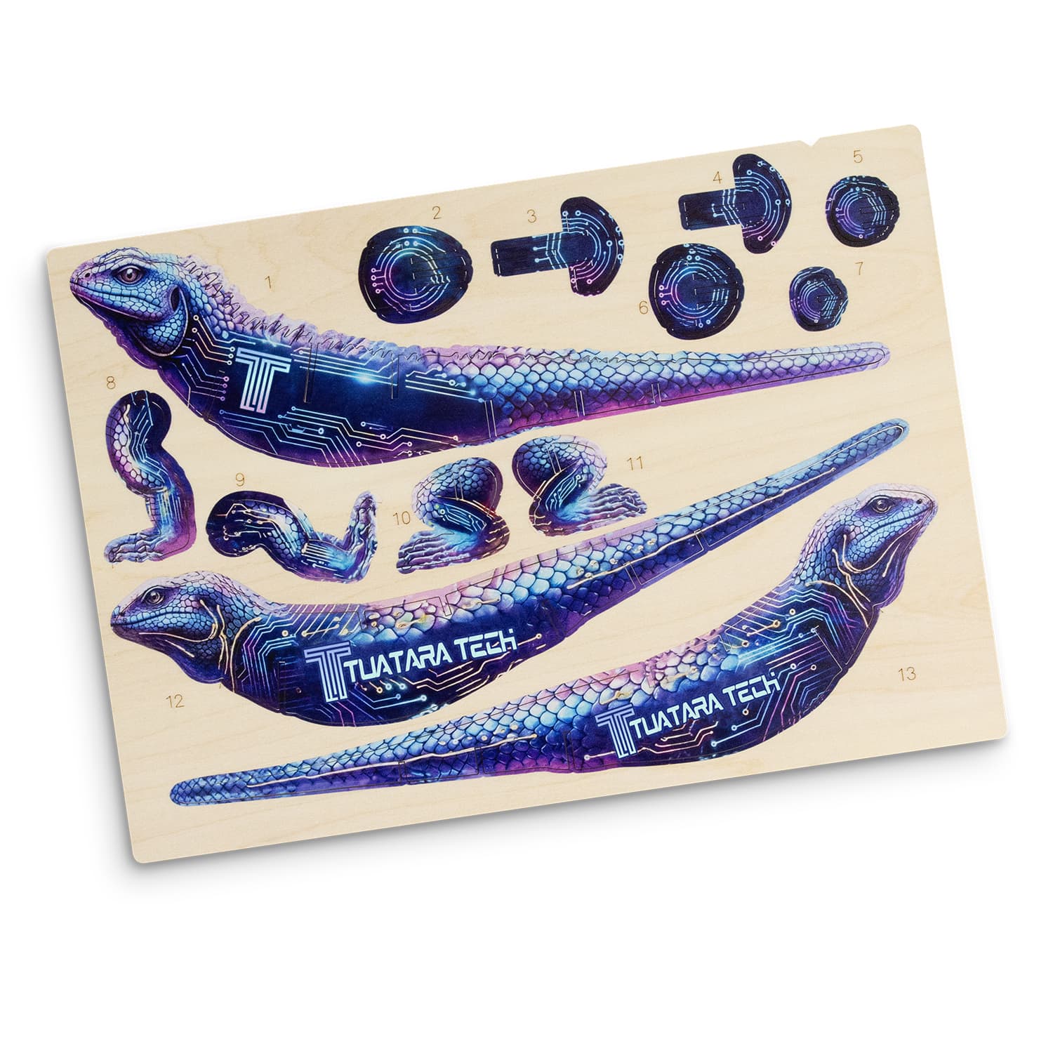 BRANDCRAFT Tuatara Wooden Model · Product view