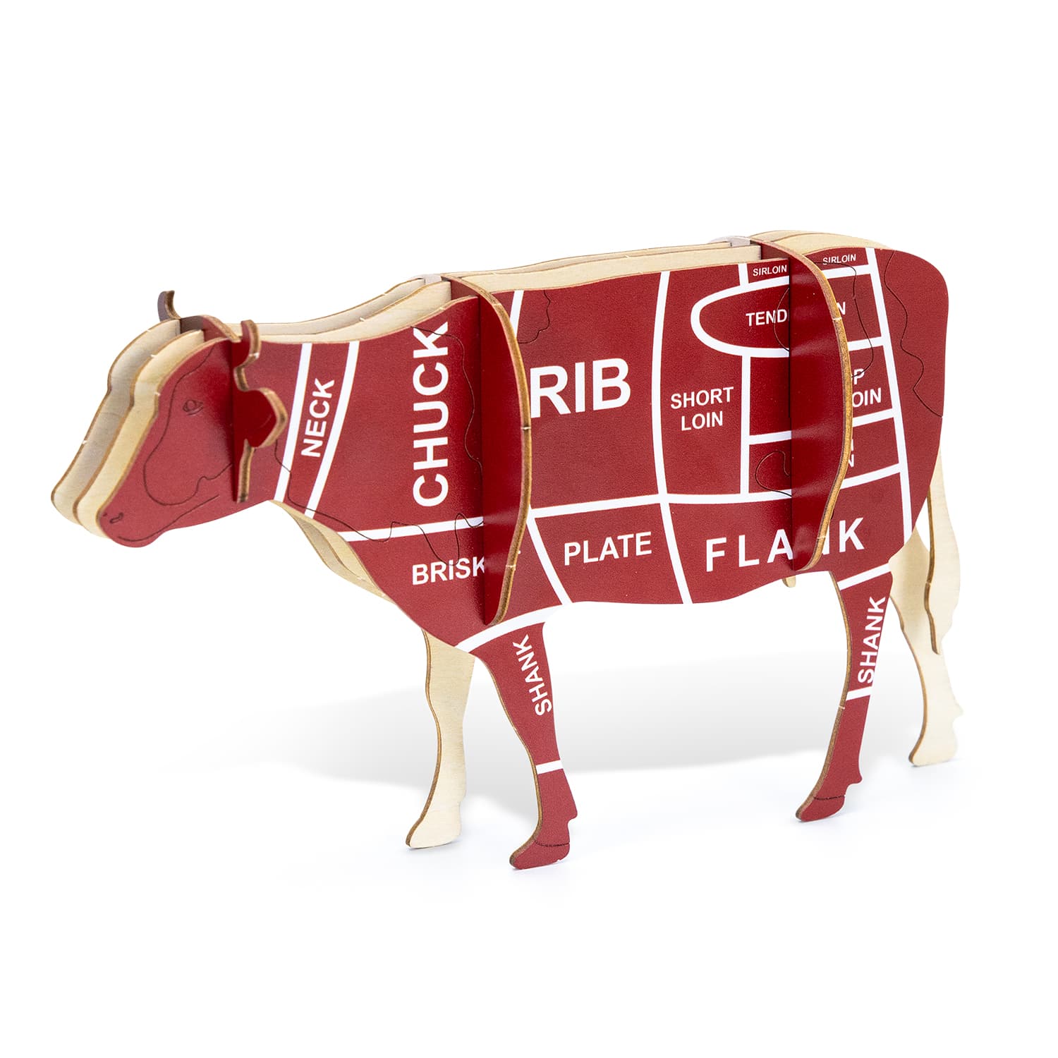 BRANDCRAFT Cow Wooden Model · Product view