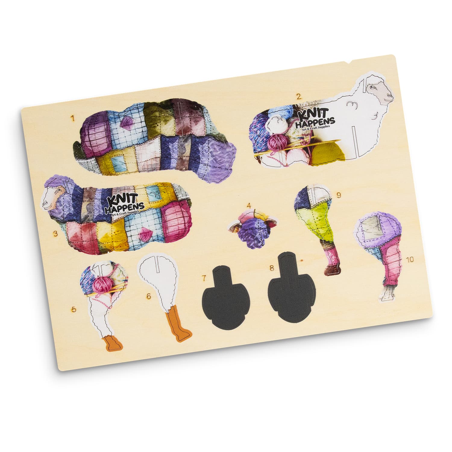 BRANDCRAFT Sheep Wooden Model · Product view