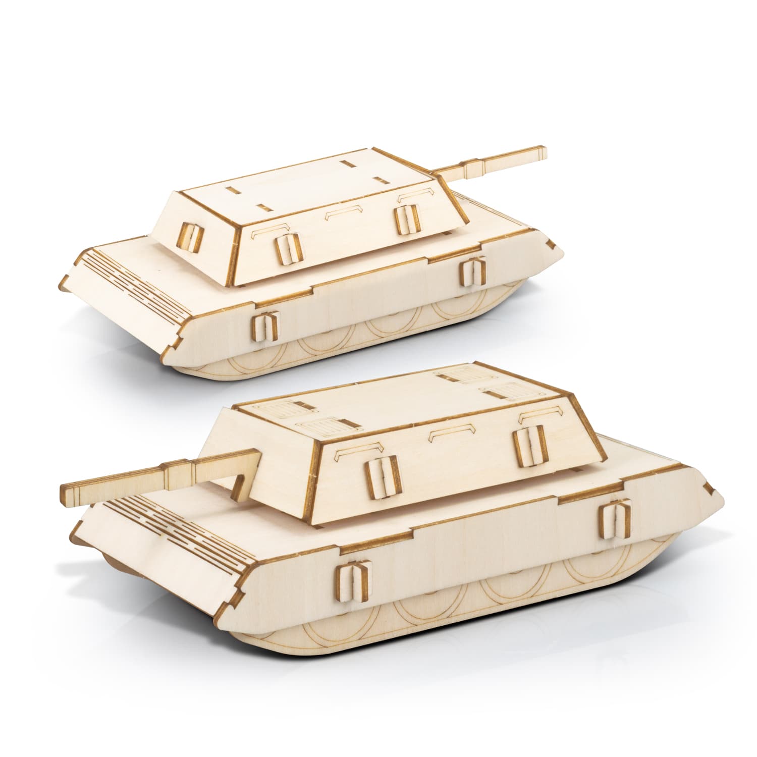 BRANDCRAFT Tank Wooden Model · Product view