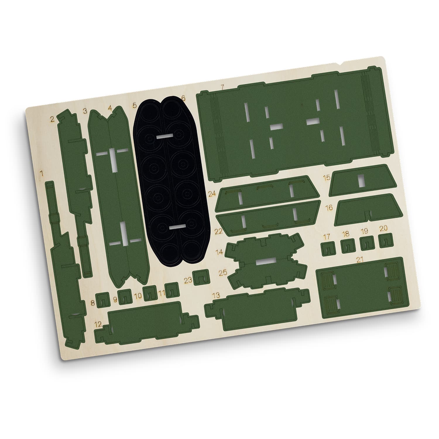 BRANDCRAFT Tank Wooden Model · Product view