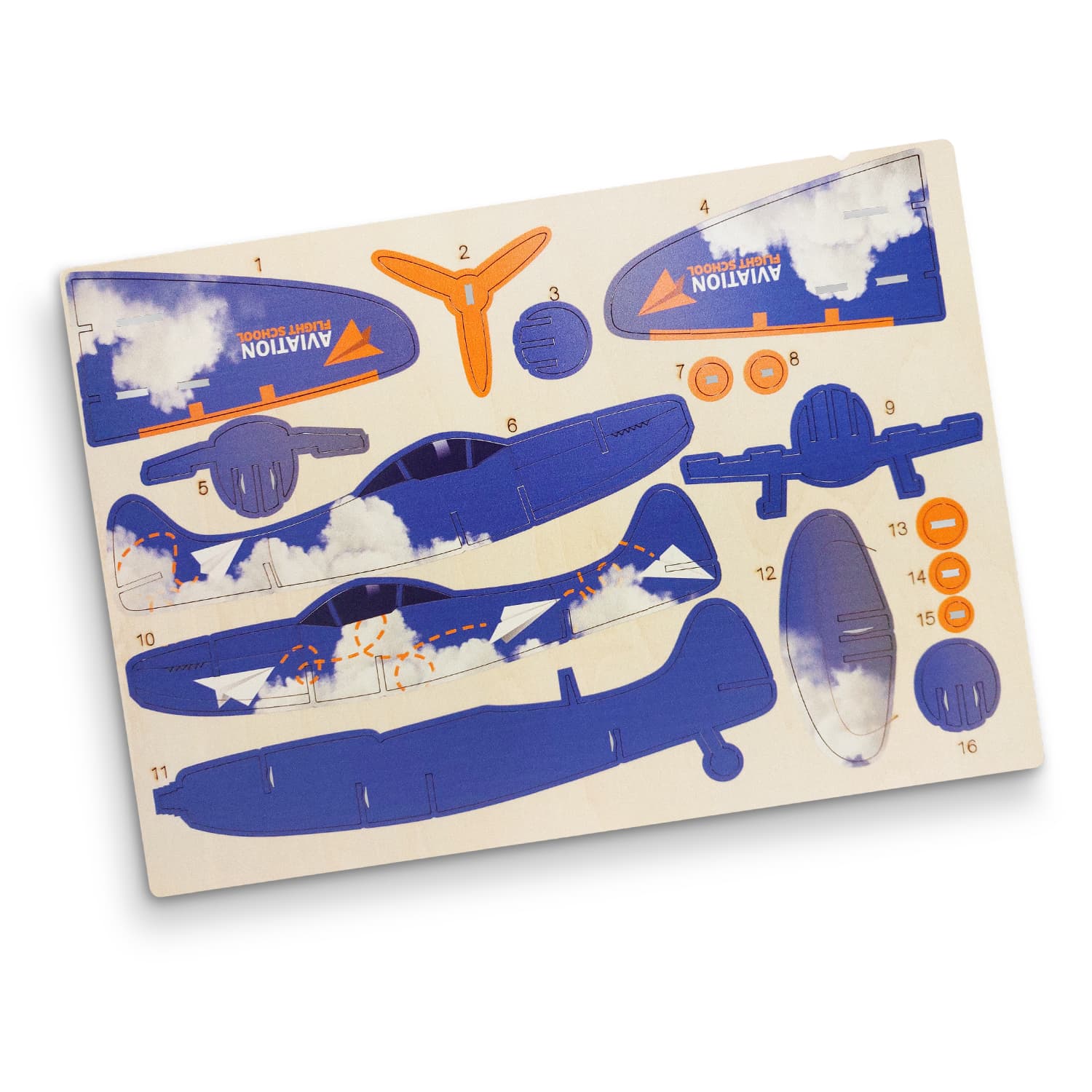 BRANDCRAFT Spitfire Wooden Model · Product view