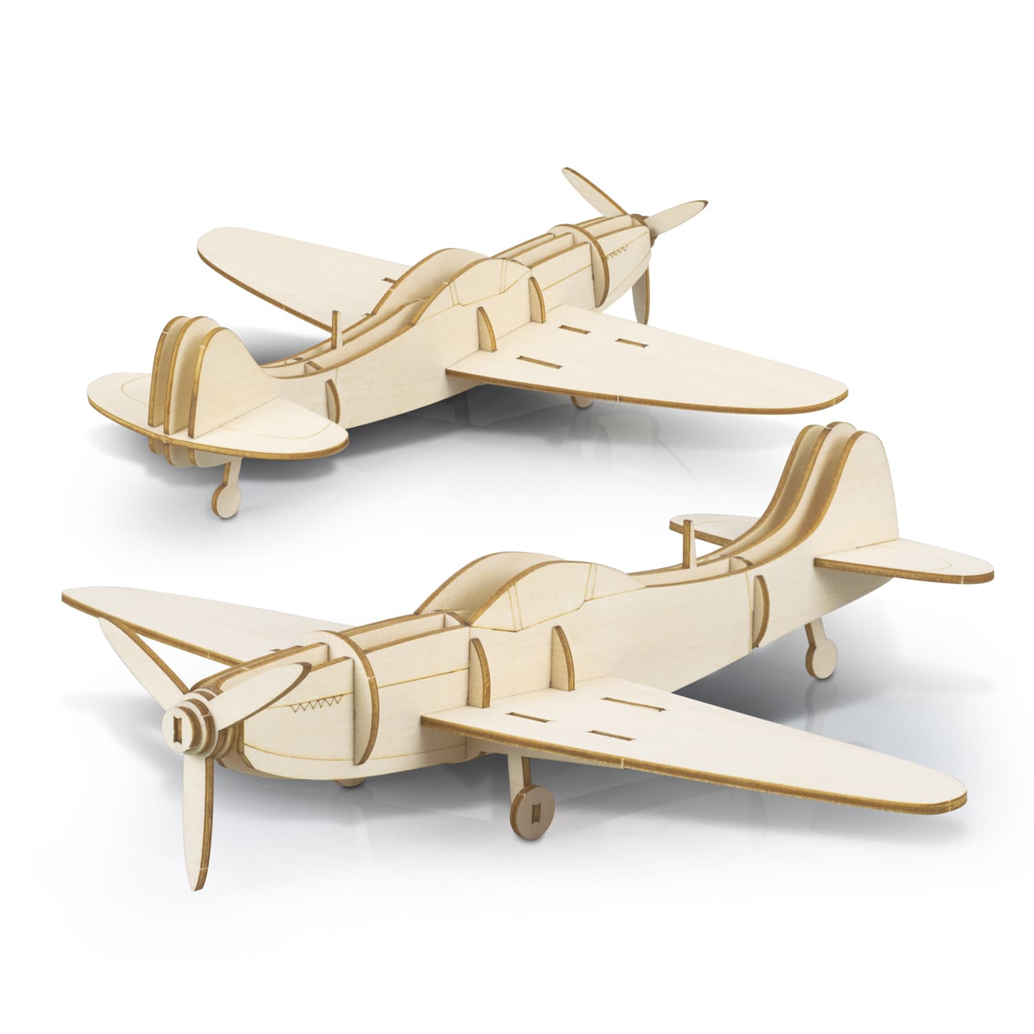 BRANDCRAFT Spitfire Wooden Model · Product view