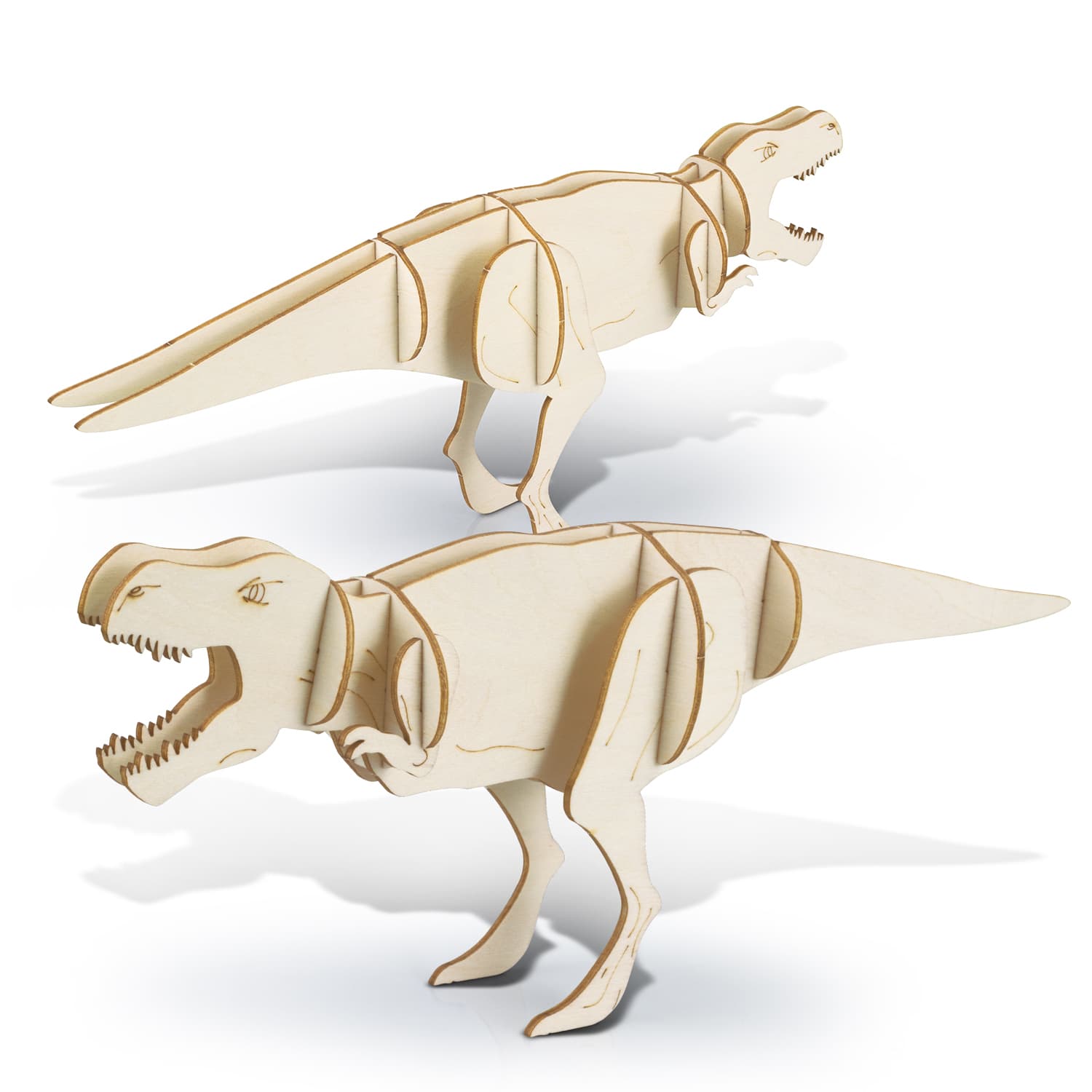 BRANDCRAFT Tyrannosaurus Rex Wooden Model · Product view