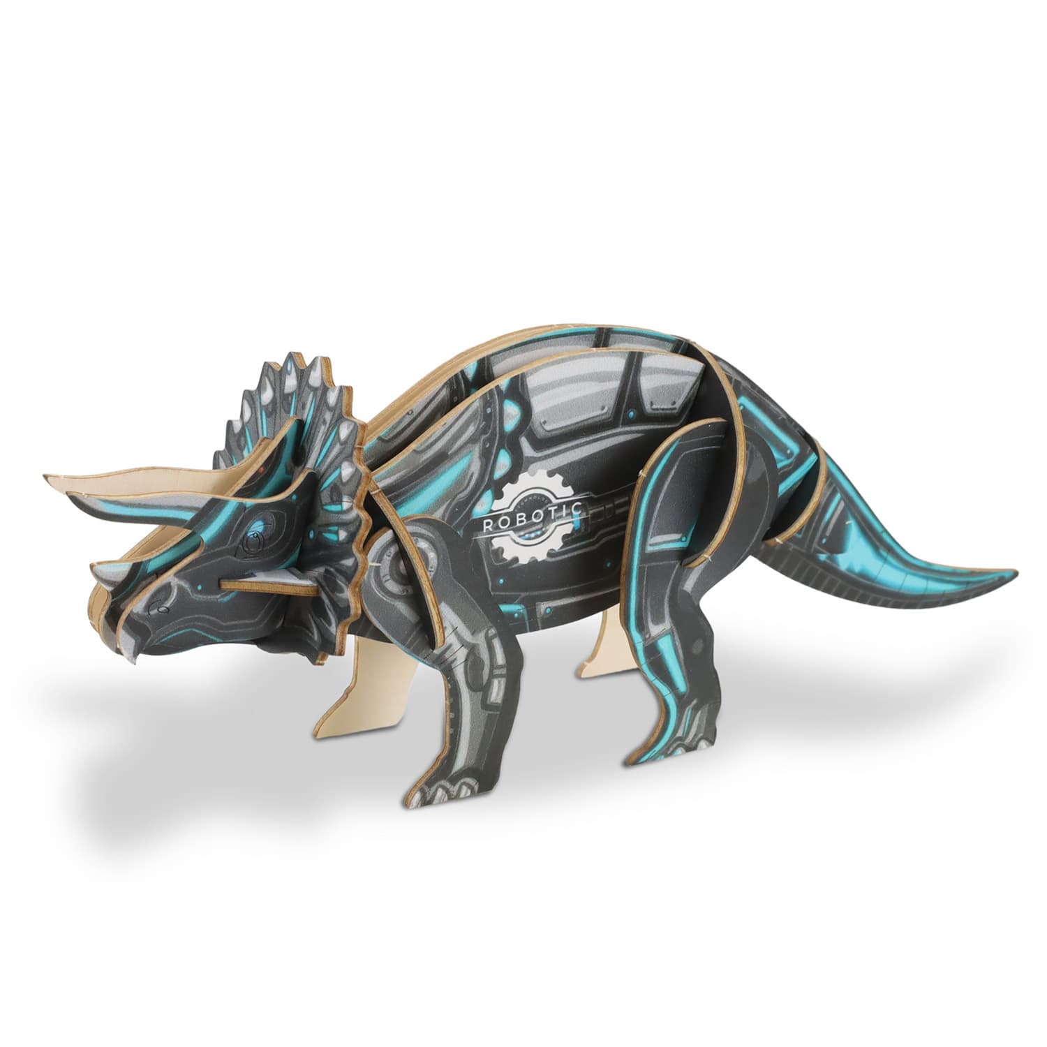 BRANDCRAFT Triceratops Wooden Model · Product view