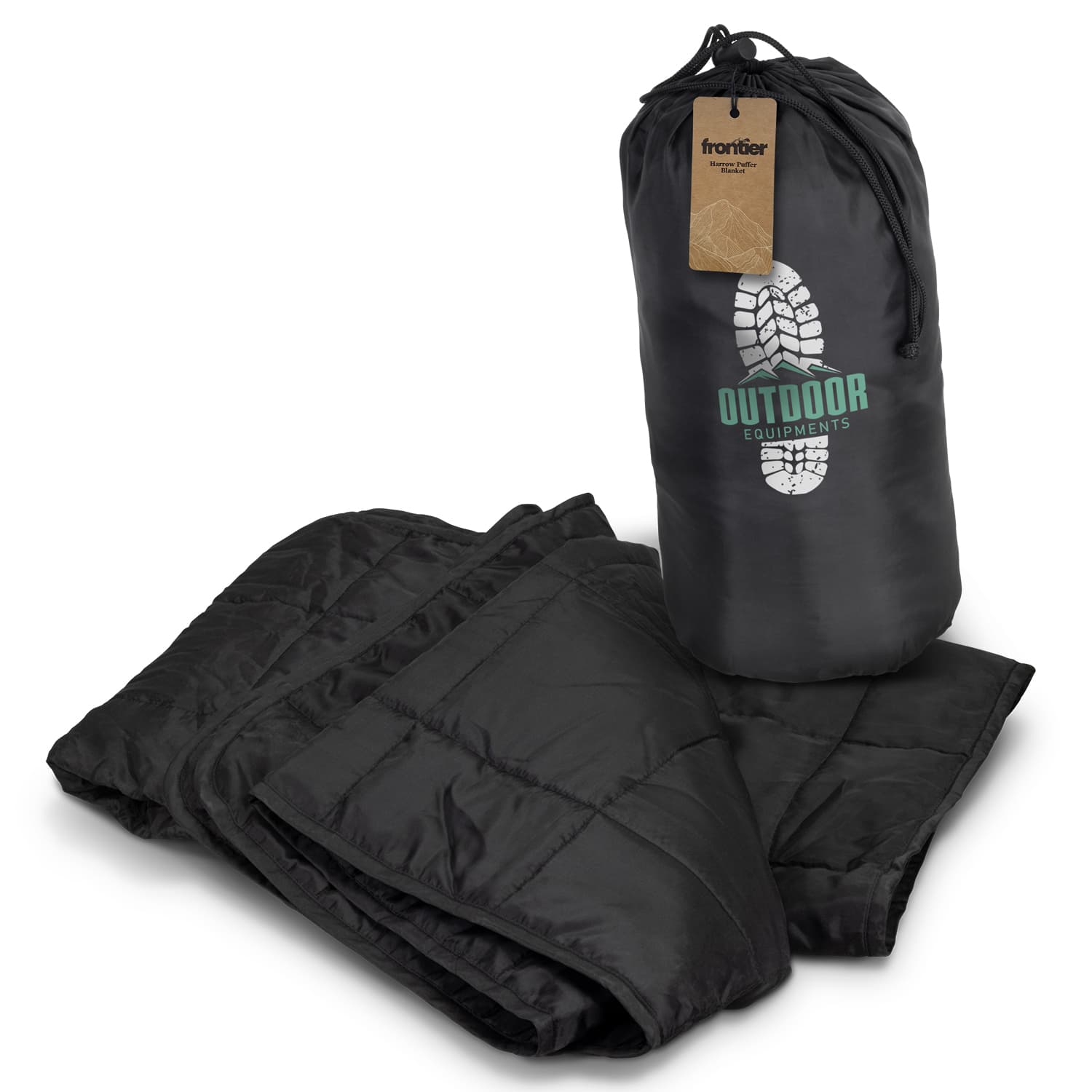 Frontier Harrow Puffer Blanket · Product view