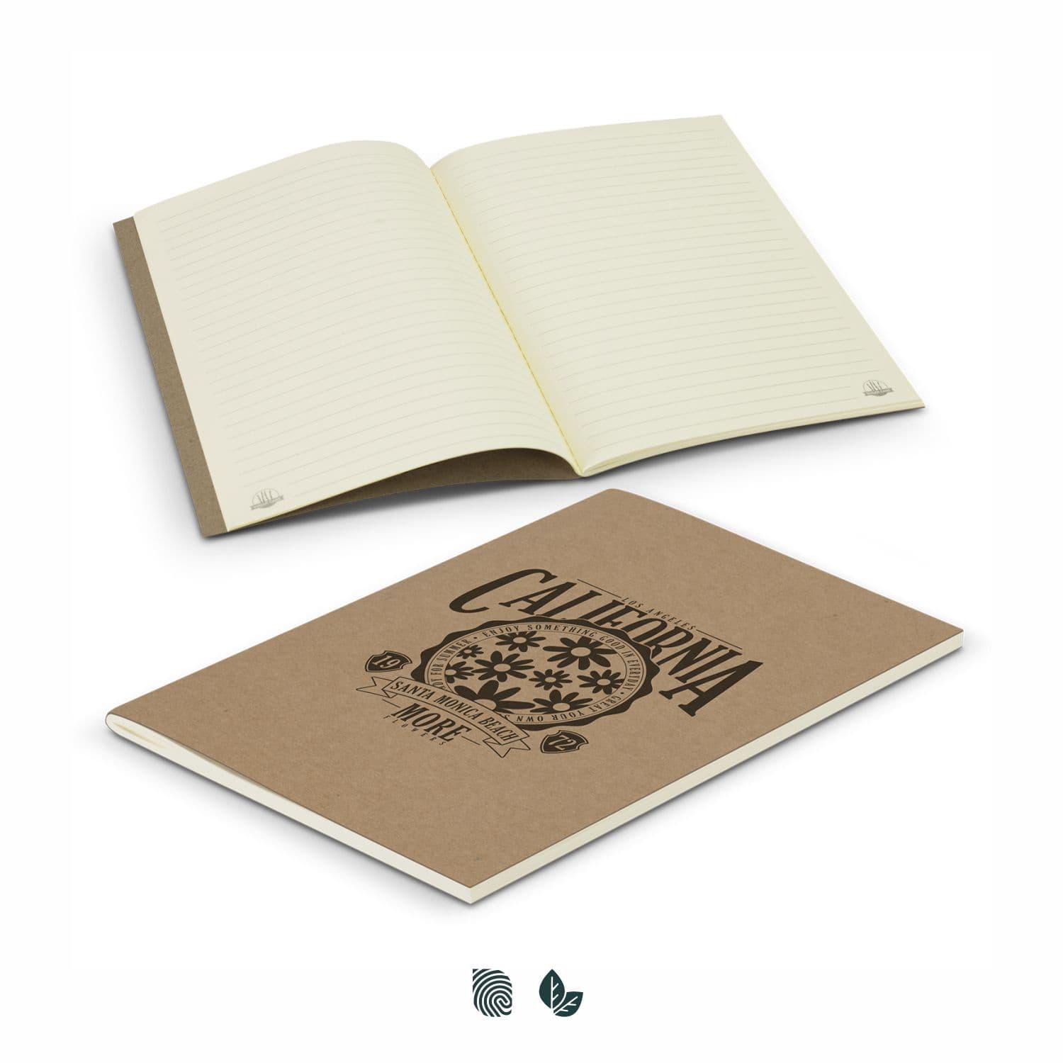 Sugarcane Paper Soft Cover Notebook · Product view