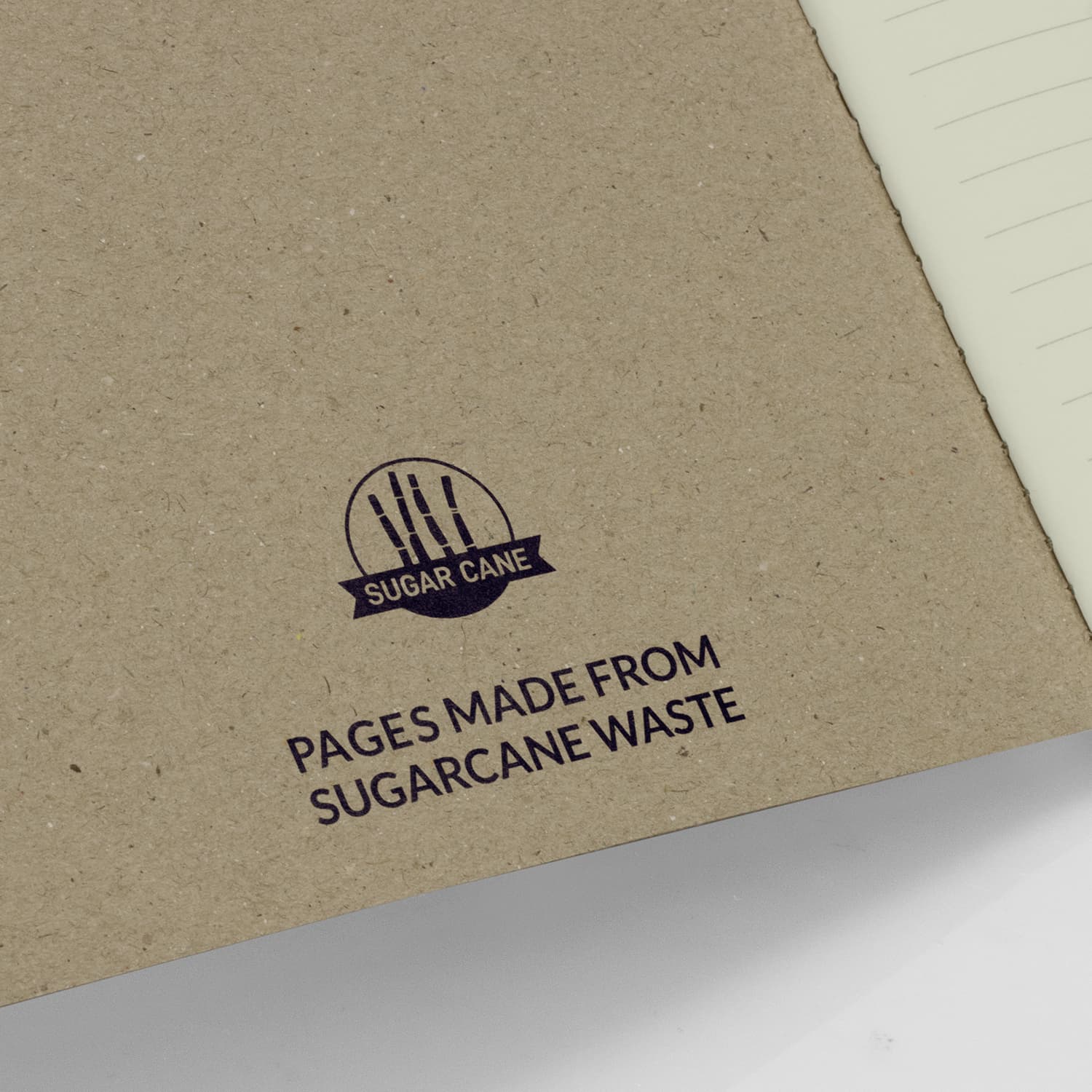Sugarcane Paper Soft Cover Notebook · Product view