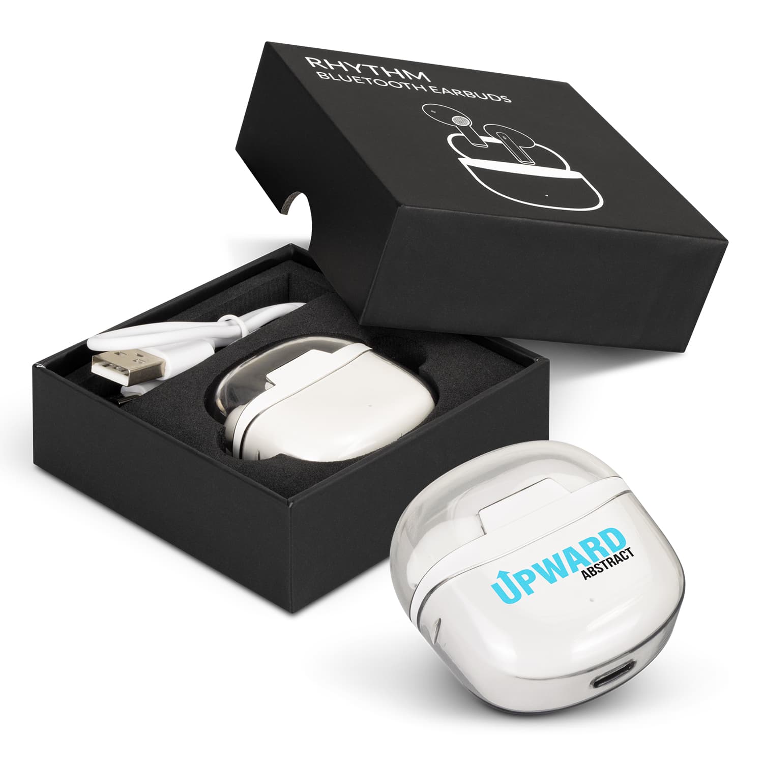 Rhythm Bluetooth Earbuds · Product view