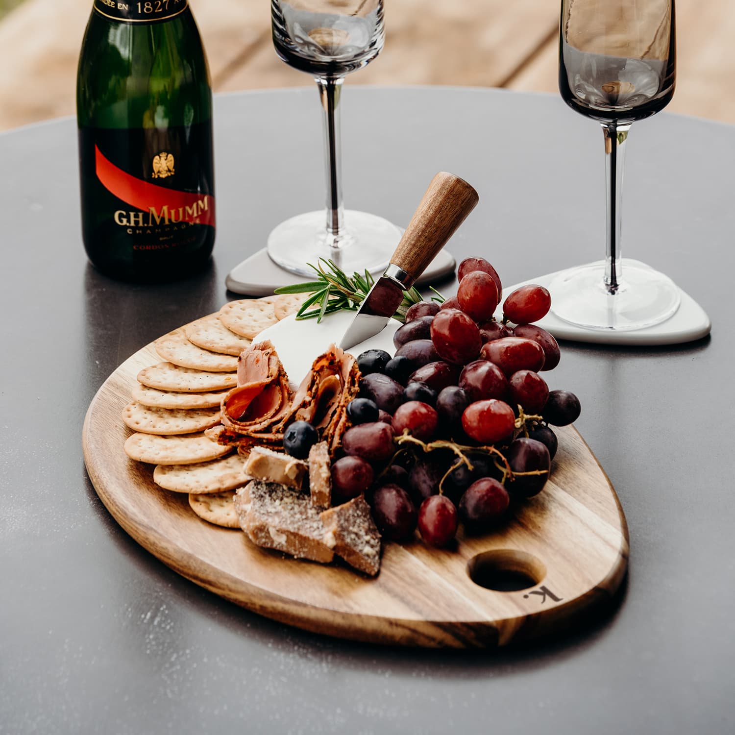 Keepsake Pebble Serving Board · Product view