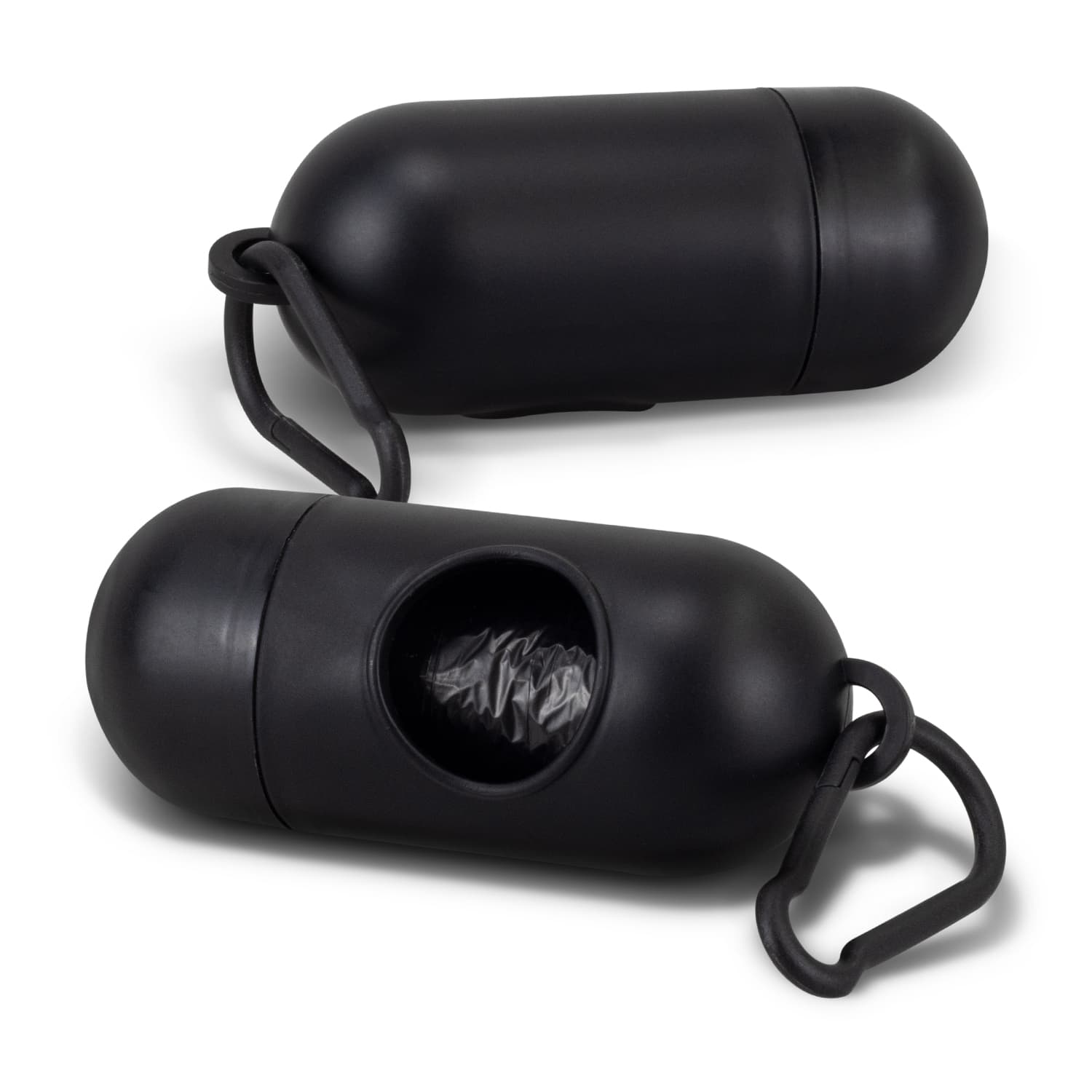 Pet Bag Dispenser · Black · front