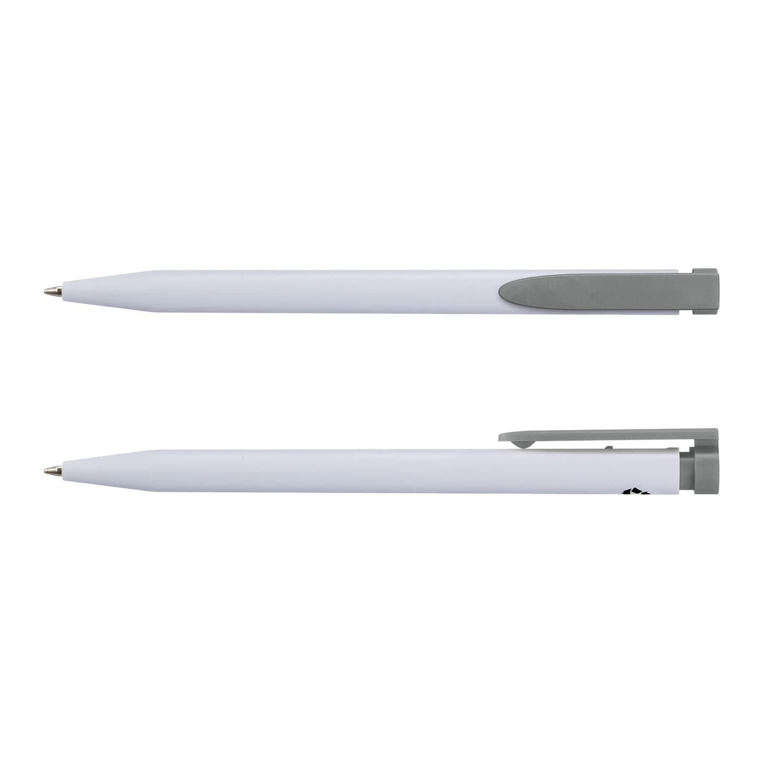 Recycled Plastic Pen · White/Grey · colour reference