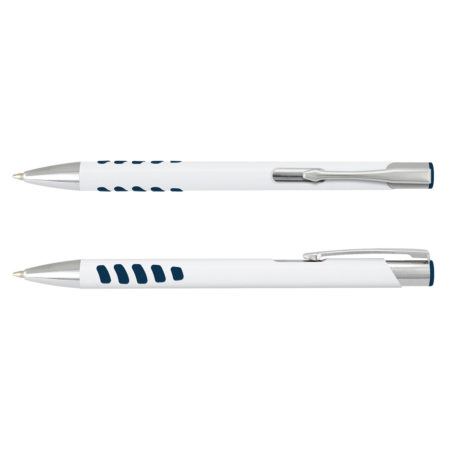 Panama Grip Pen White Barrel · White/Navy · colour reference