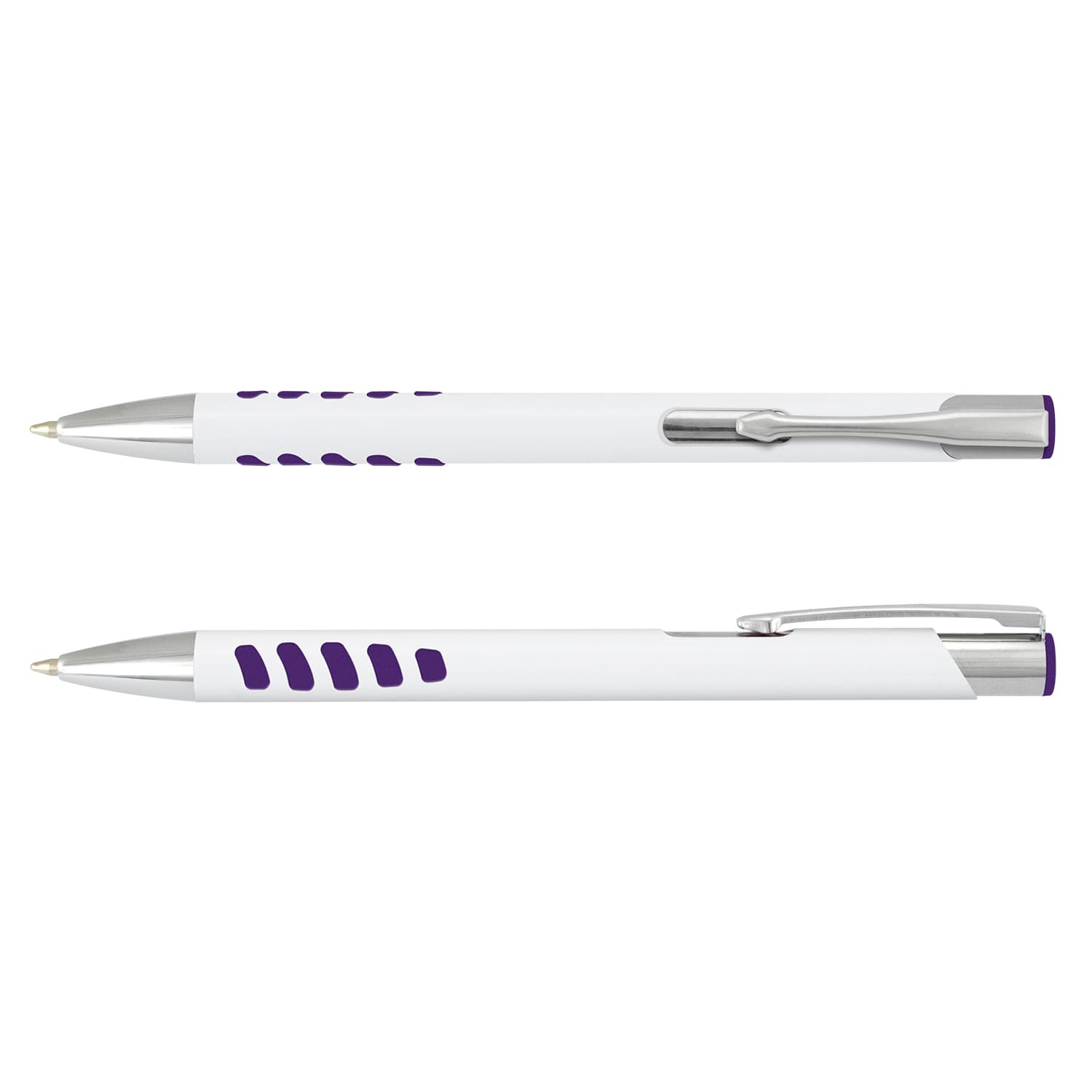 Panama Grip Pen White Barrel · White/Purple · colour reference