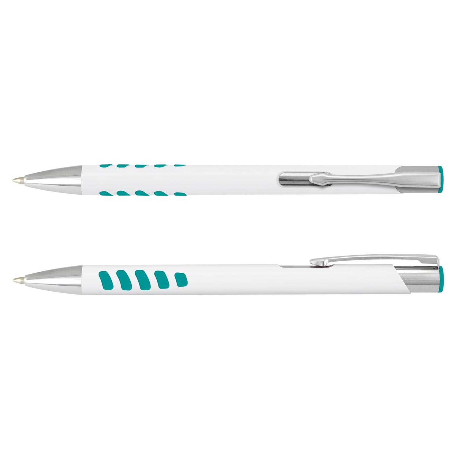 Panama Grip Pen White Barrel · White/Teal · colour reference
