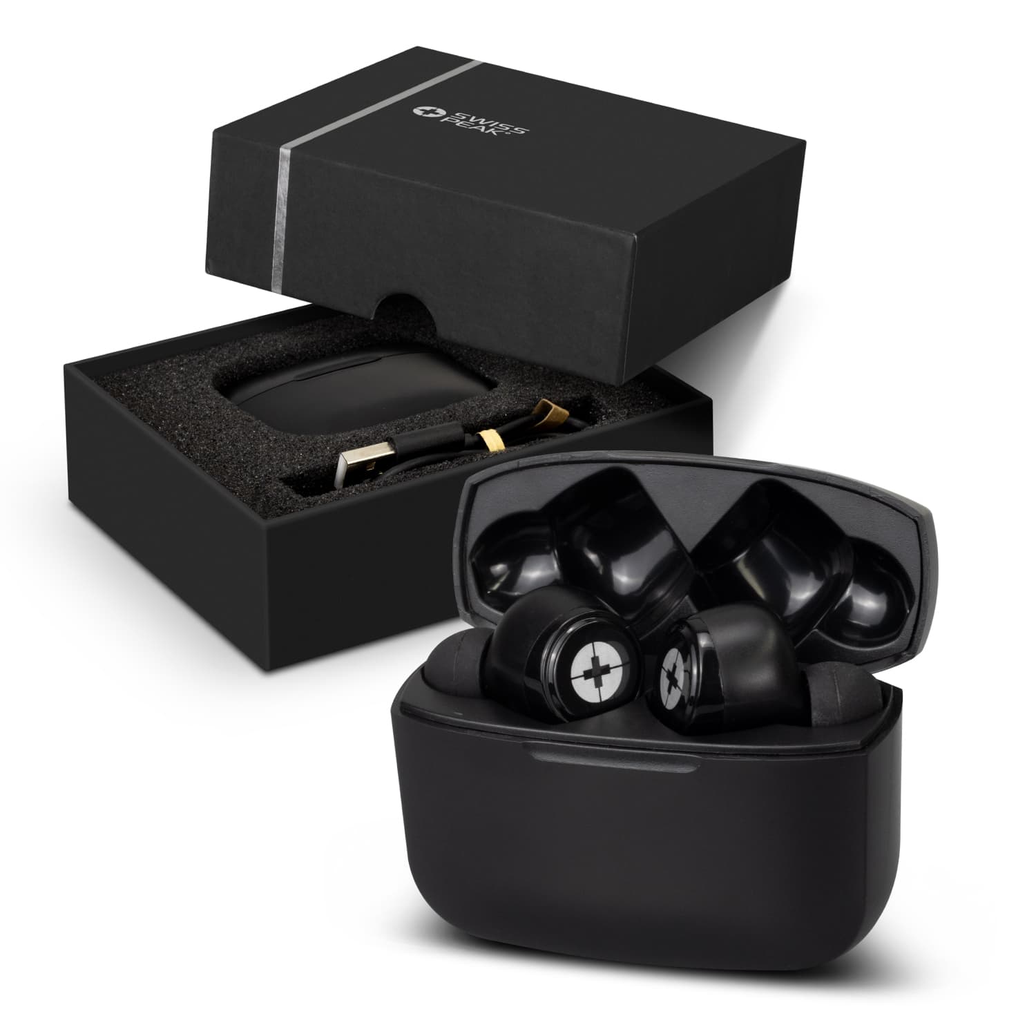 Swiss Peak ANC TWS Earbuds · Product view