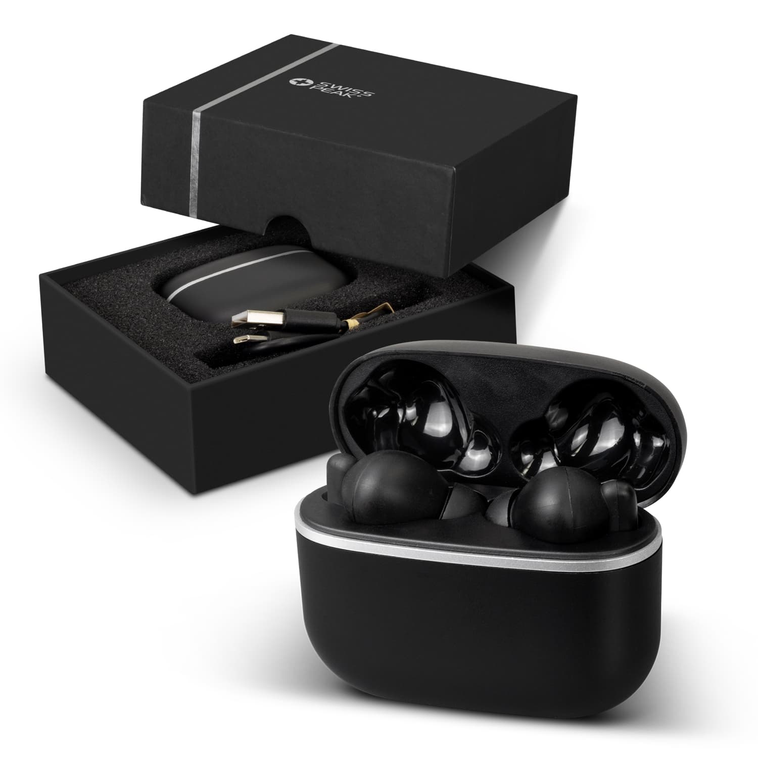 Swiss Peak TWS Earbuds 2.0 · Product view