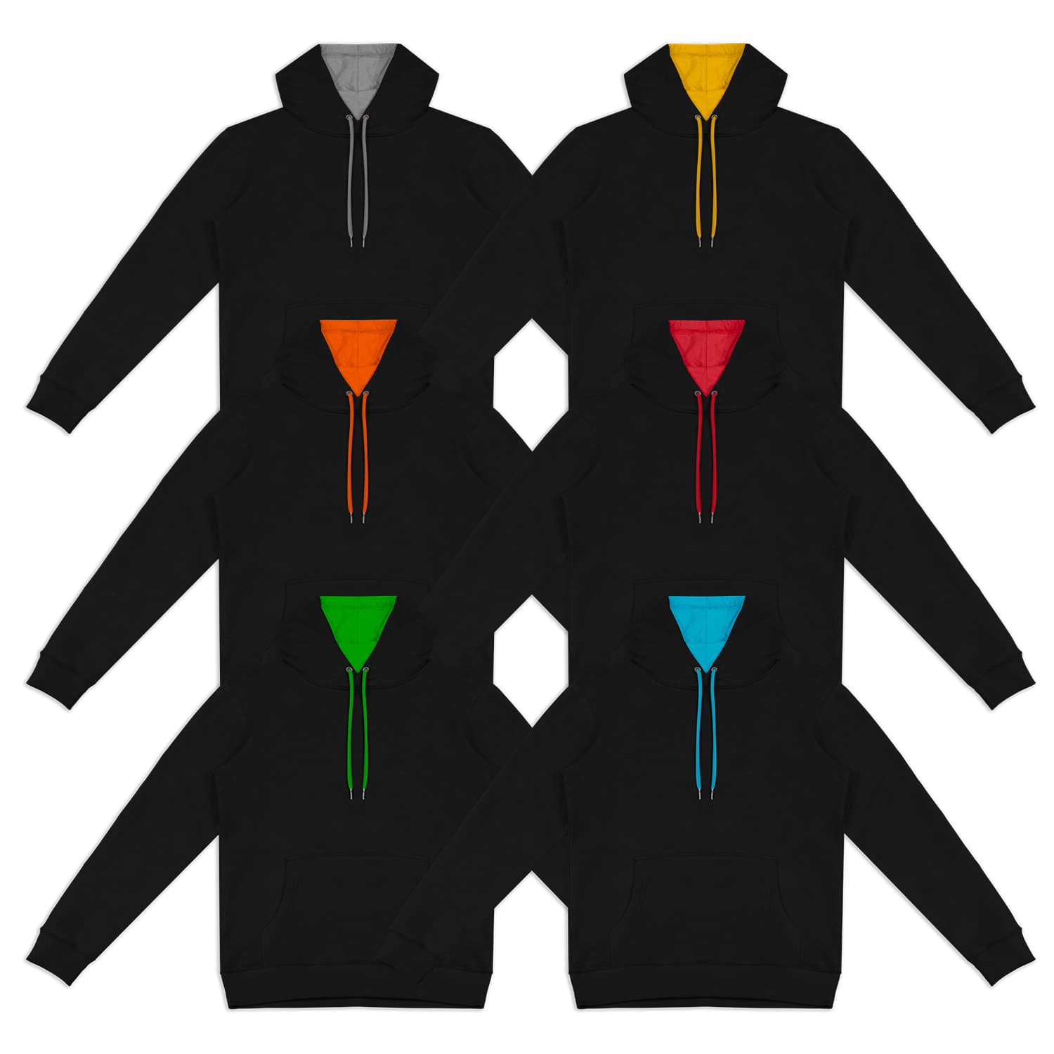 TRENDSWEAR Studio Contrast Unisex Hoodie · Product view