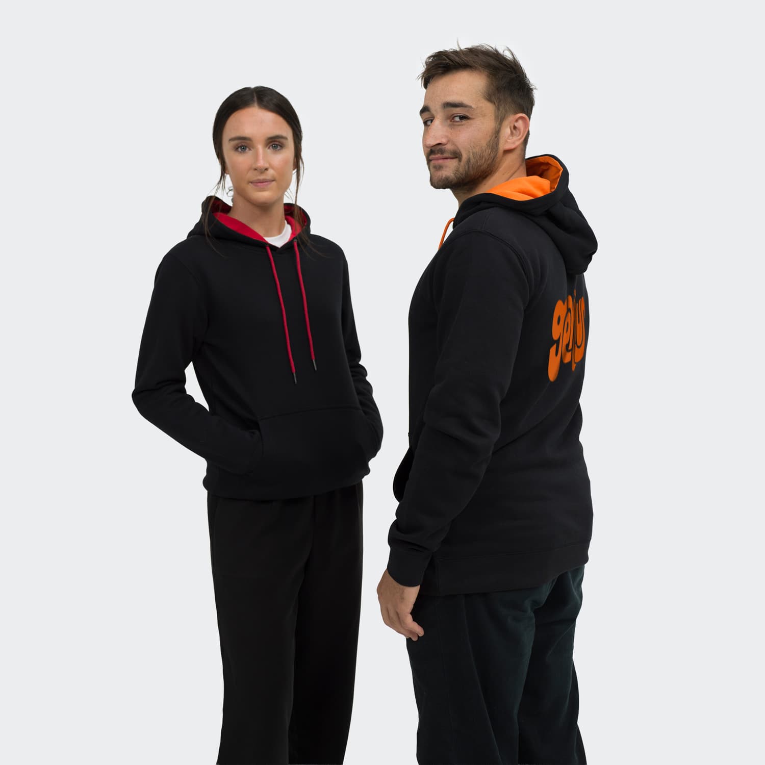 TRENDSWEAR Studio Contrast Unisex Hoodie · Product view