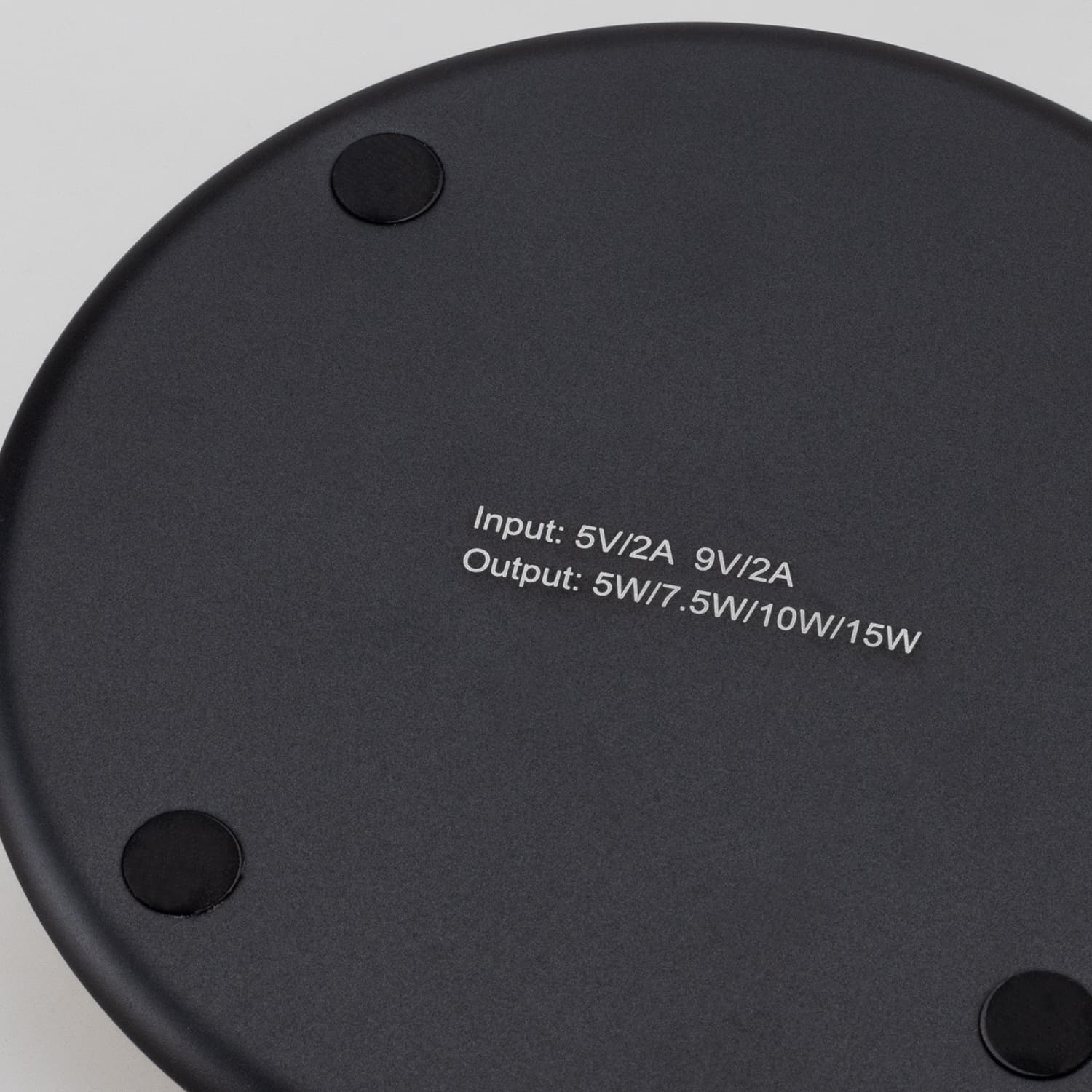 Bamboo 15W Wireless Fast Charger · Product view