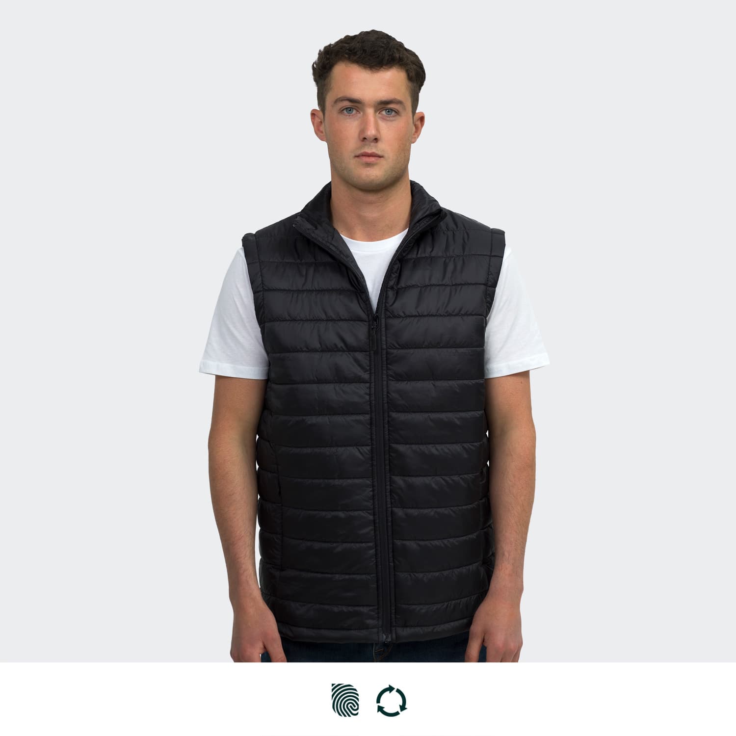 TRENDSWEAR Frazer Mens Puffer Vest · Product view