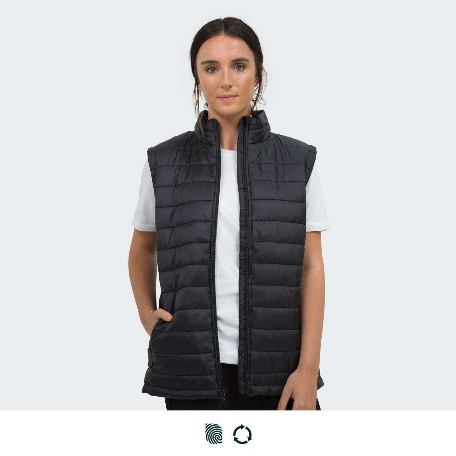 TRENDSWEAR Frazer Womens Puffer Vest · Product view