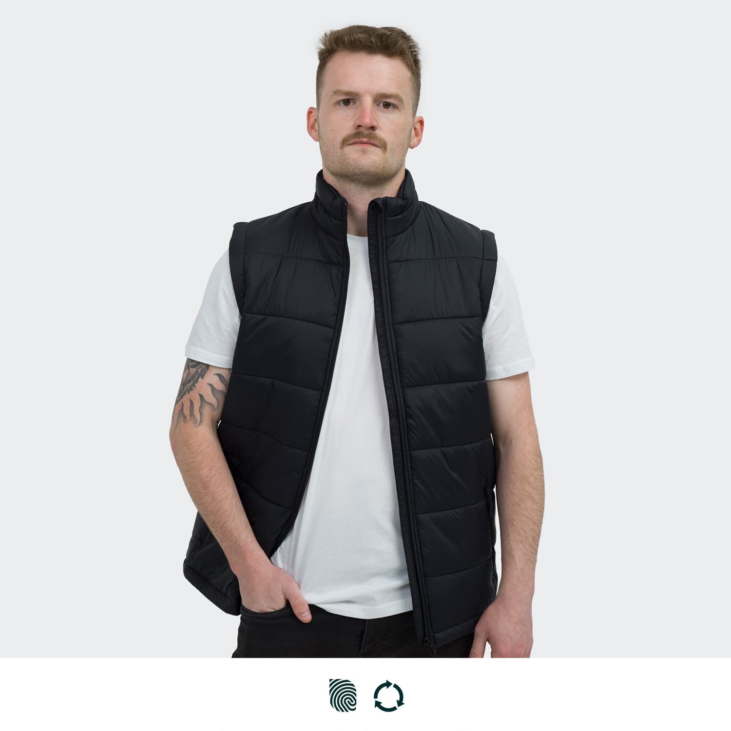 TRENDSWEAR Milford Mens Puffer Vest · Product view