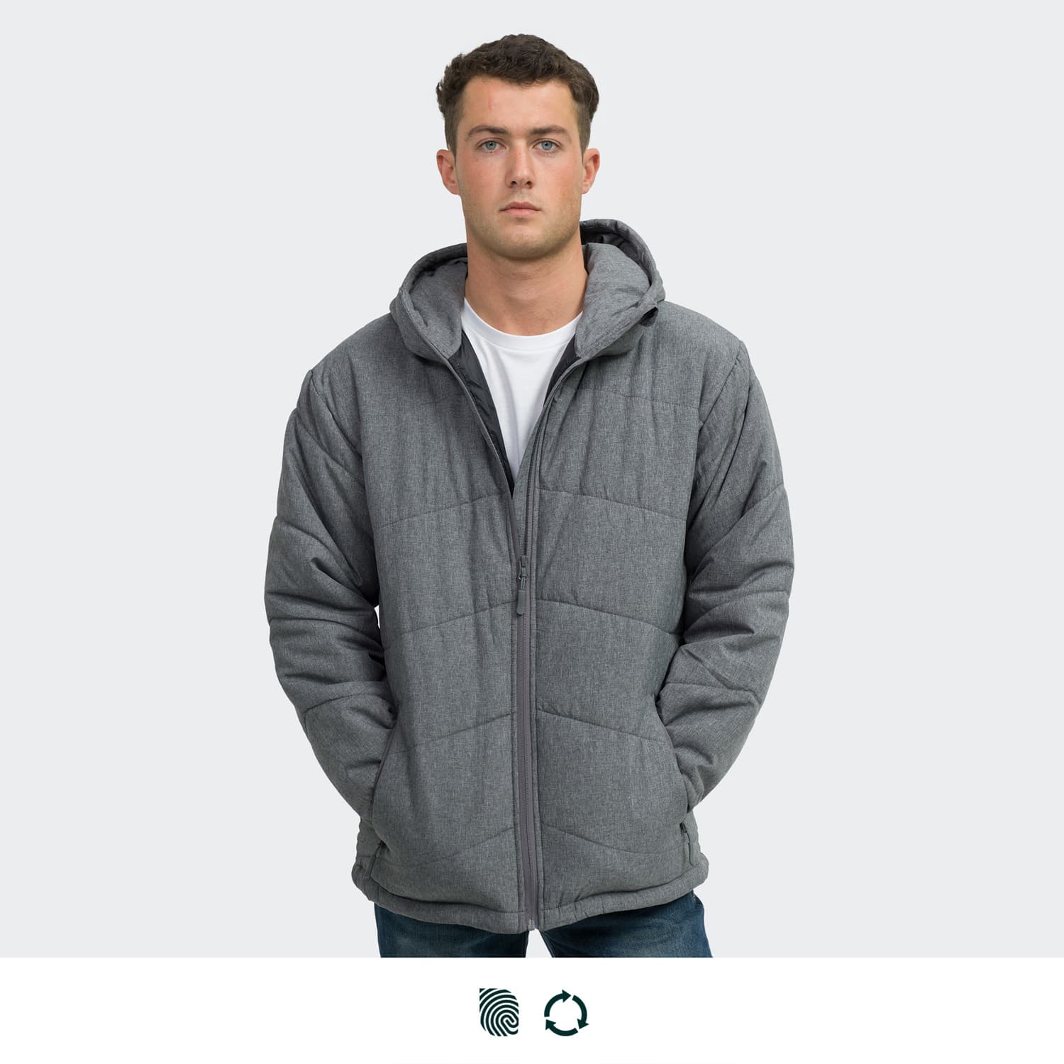 TRENDSWEAR Newport Mens Puffer Jacket · Product view