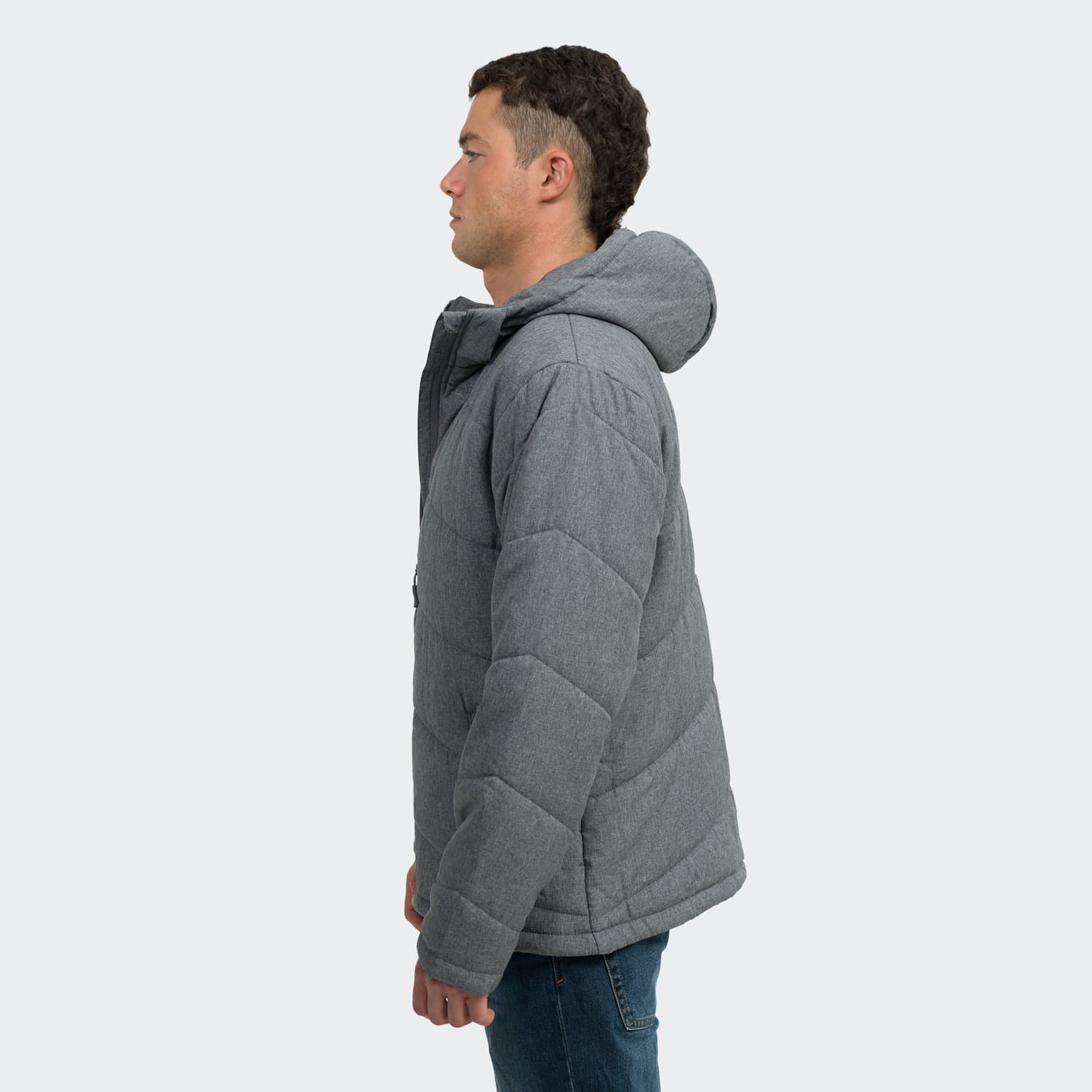 TRENDSWEAR Newport Mens Puffer Jacket · Product view