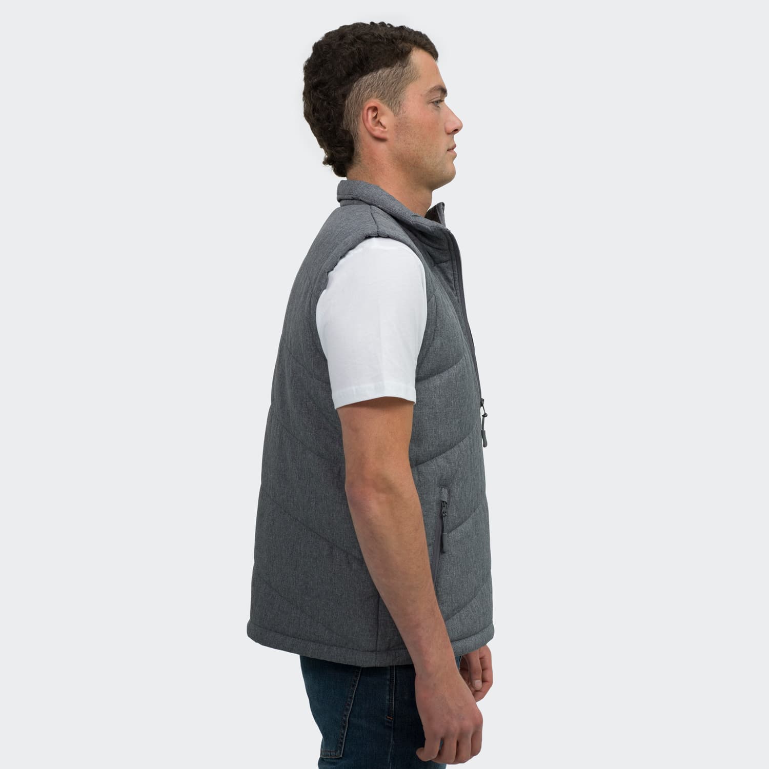 TRENDSWEAR Newport Mens Puffer Vest · Product view