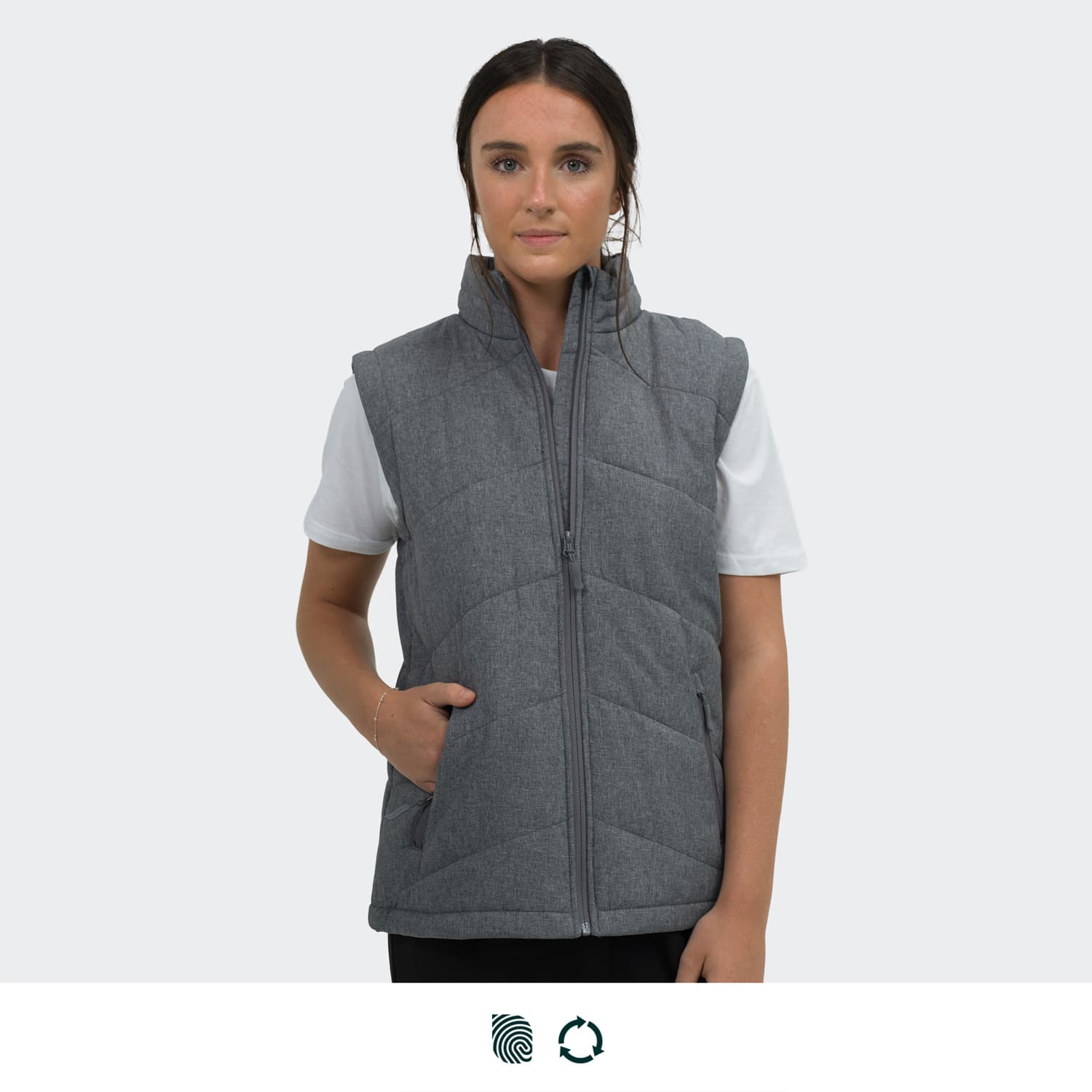TRENDSWEAR Newport Womens Puffer Vest · Product view