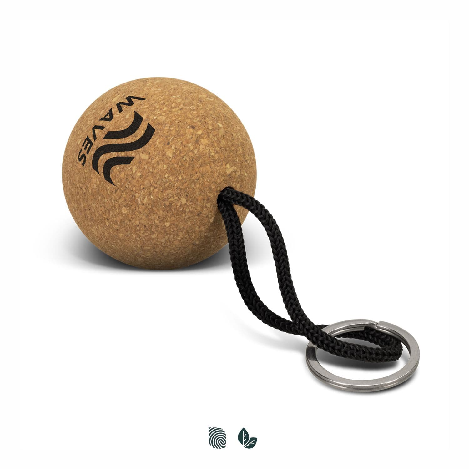 Cork Floating Key Ring - Round · Product view