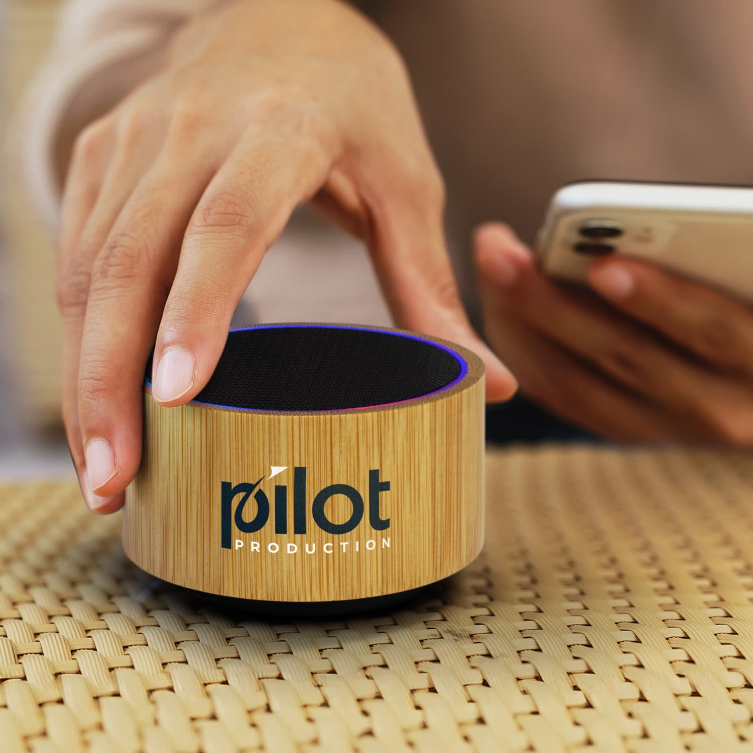 Bamboo Bluetooth Speaker · Product view