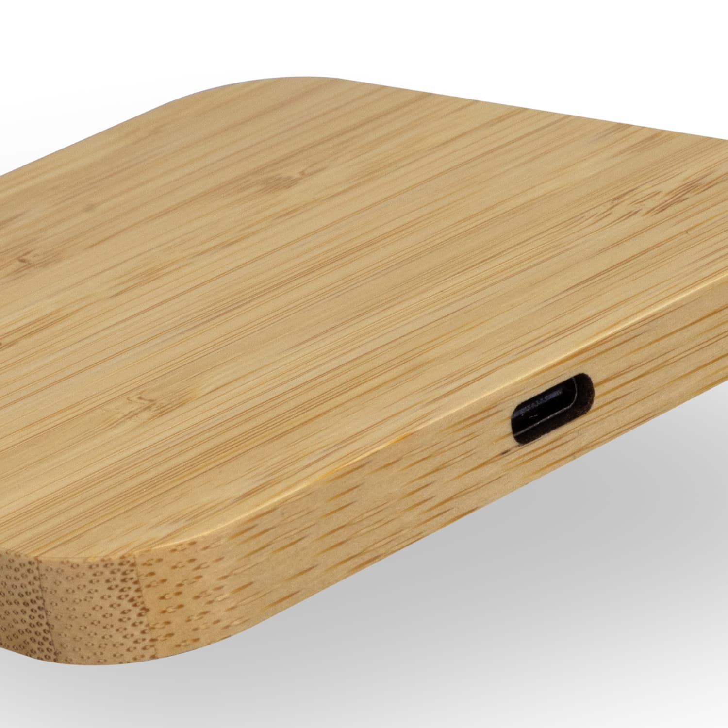 NATURA Bamboo Wireless Fast Charging Hub · Product view