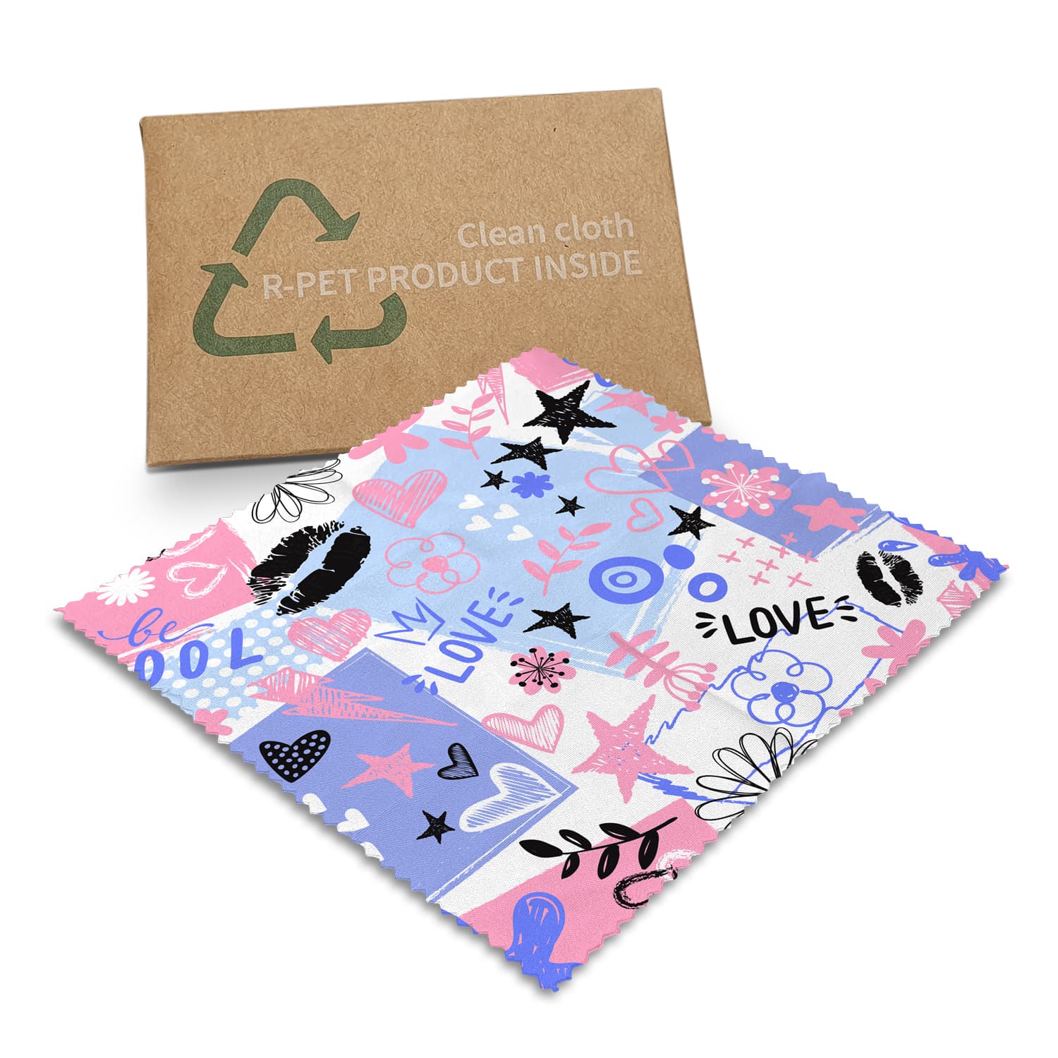RPET Microfibre Cleaning Cloth · Product view