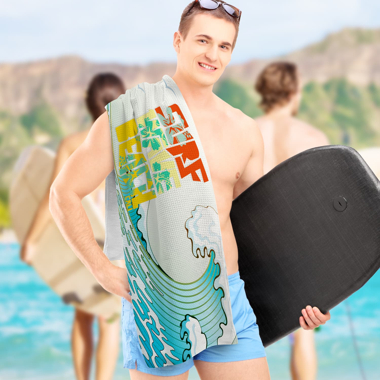 Sand Free Towel - Full Colour · Product view