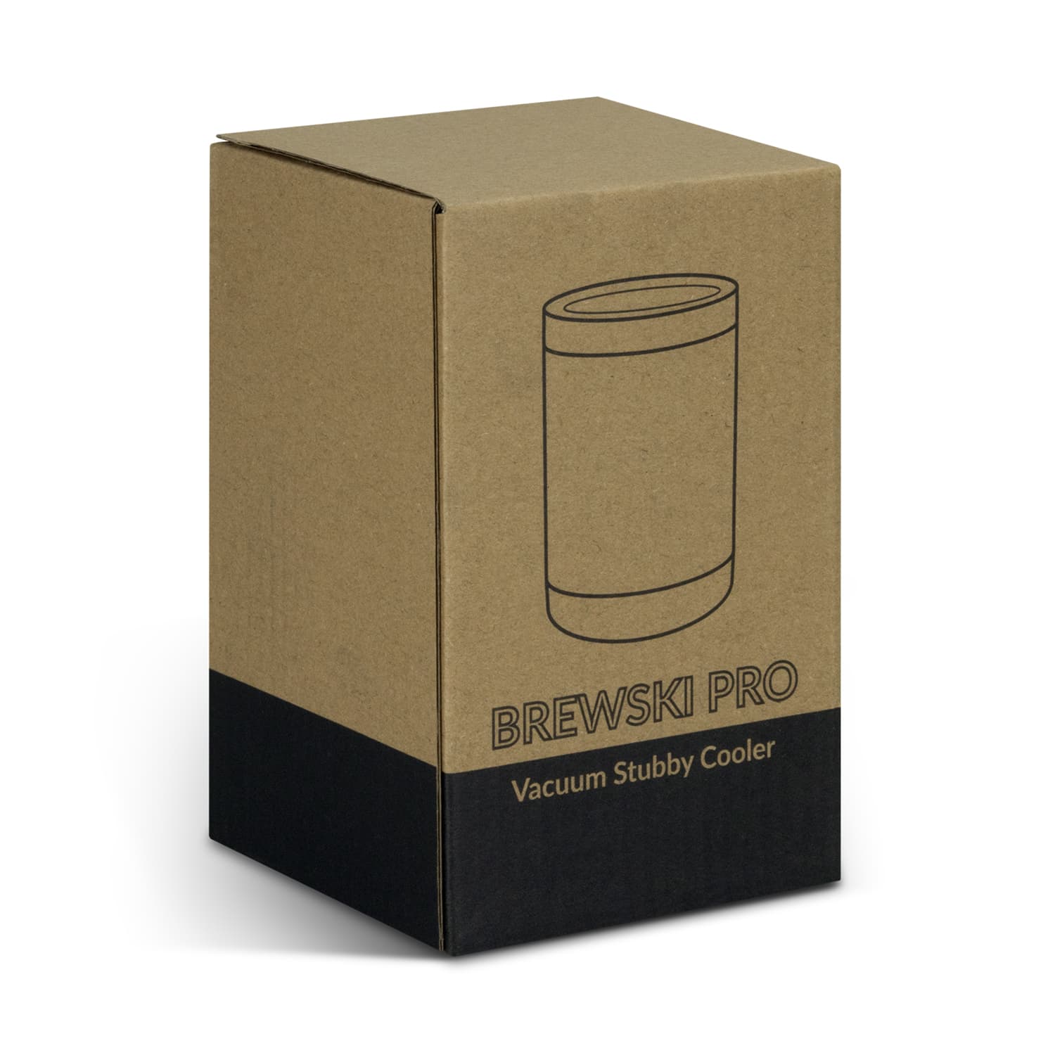 Brewski Pro Vacuum Stubby Cooler · Product view