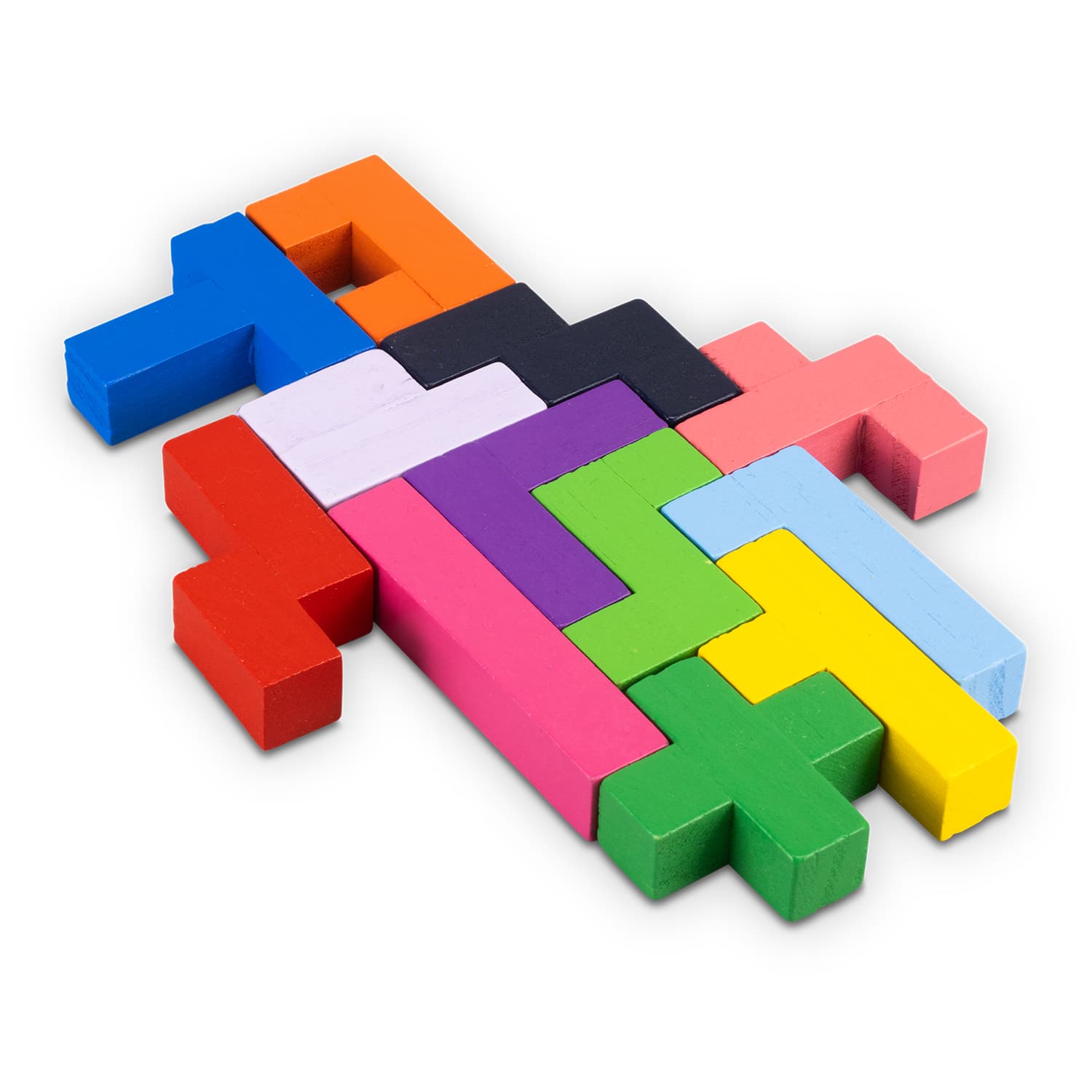 Pentomino Wooden Puzzle · Product view