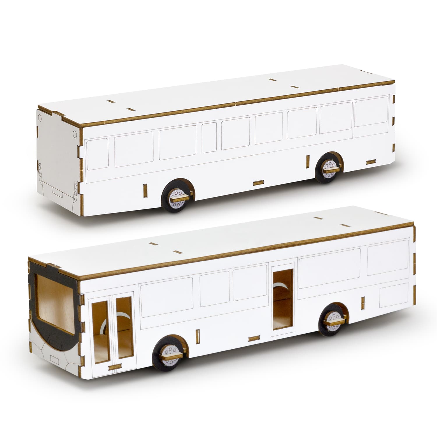 BRANDCRAFT Bus Wooden Model · Product view