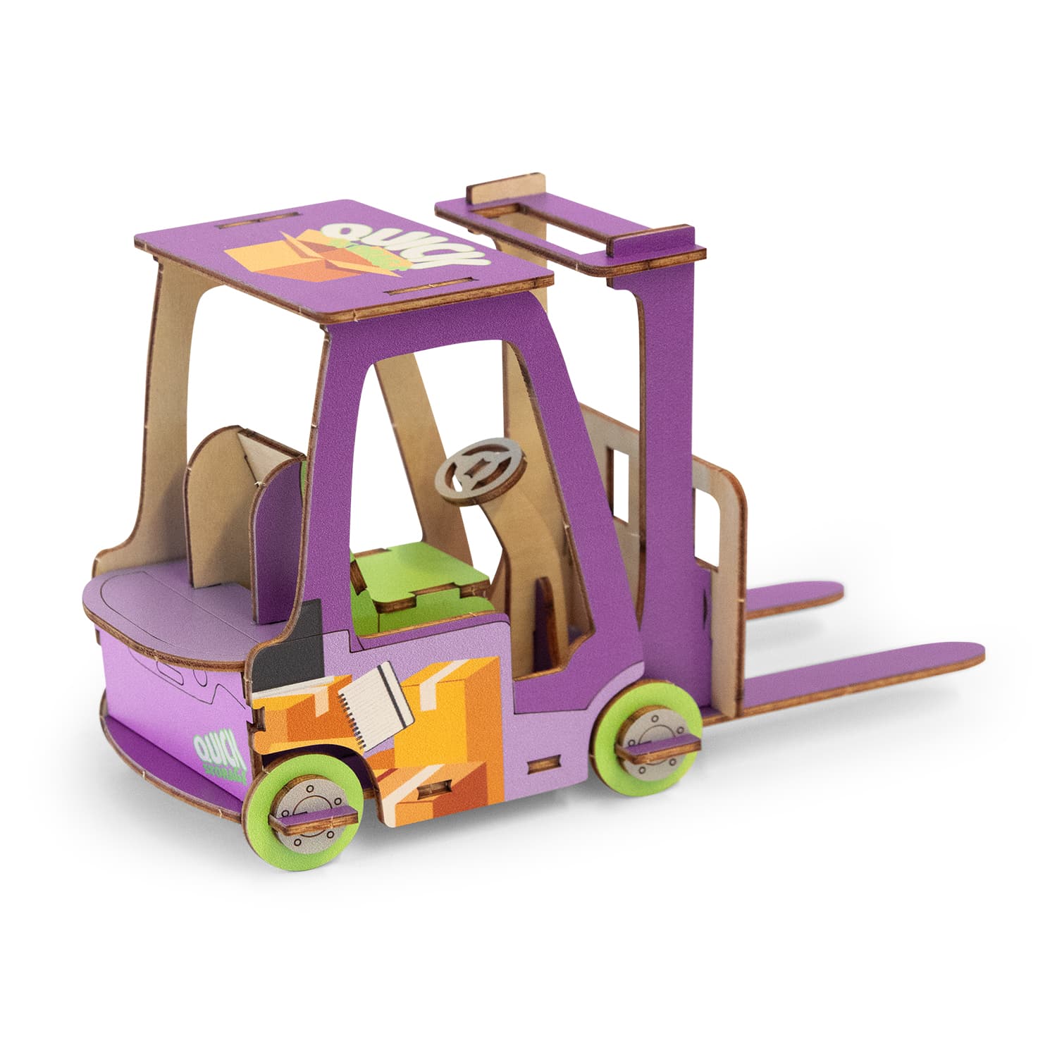 BRANDCRAFT Forklift Wooden Model · Product view
