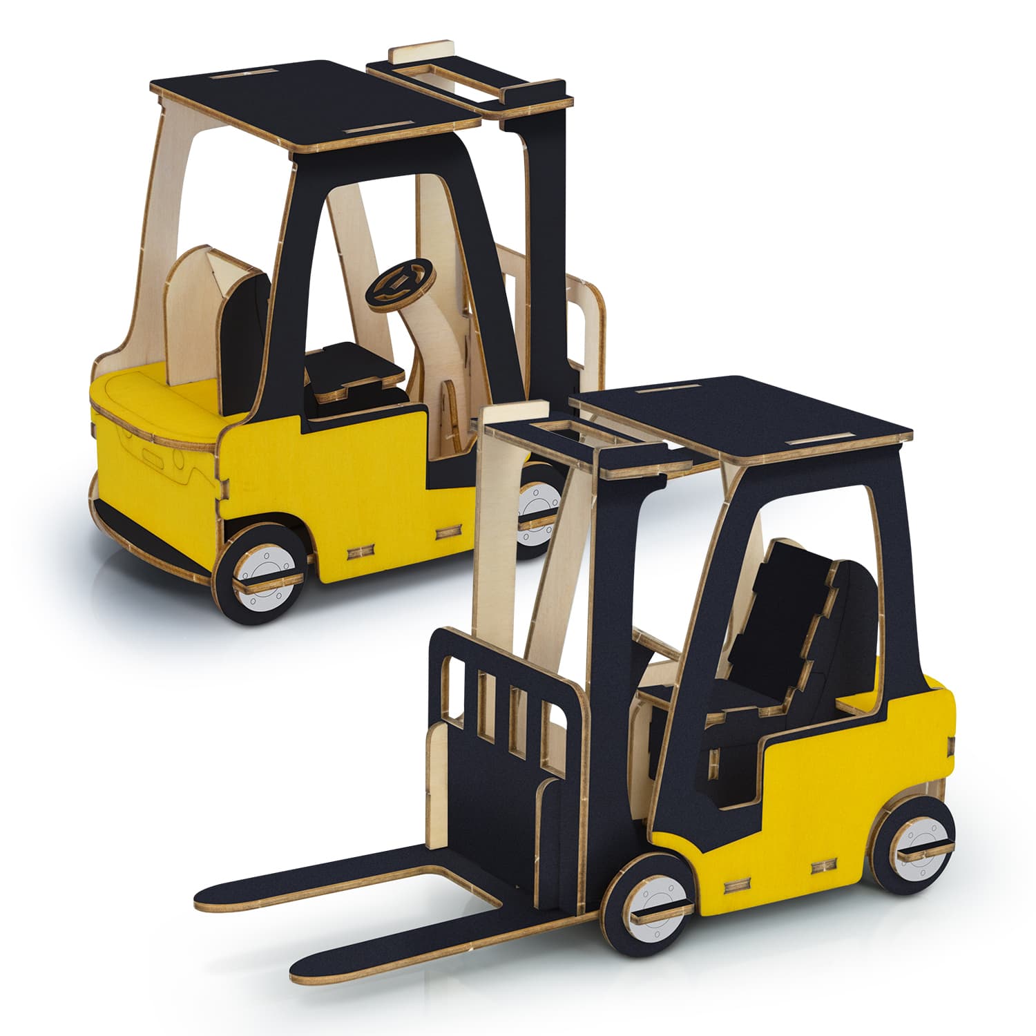 BRANDCRAFT Forklift Wooden Model · Product view